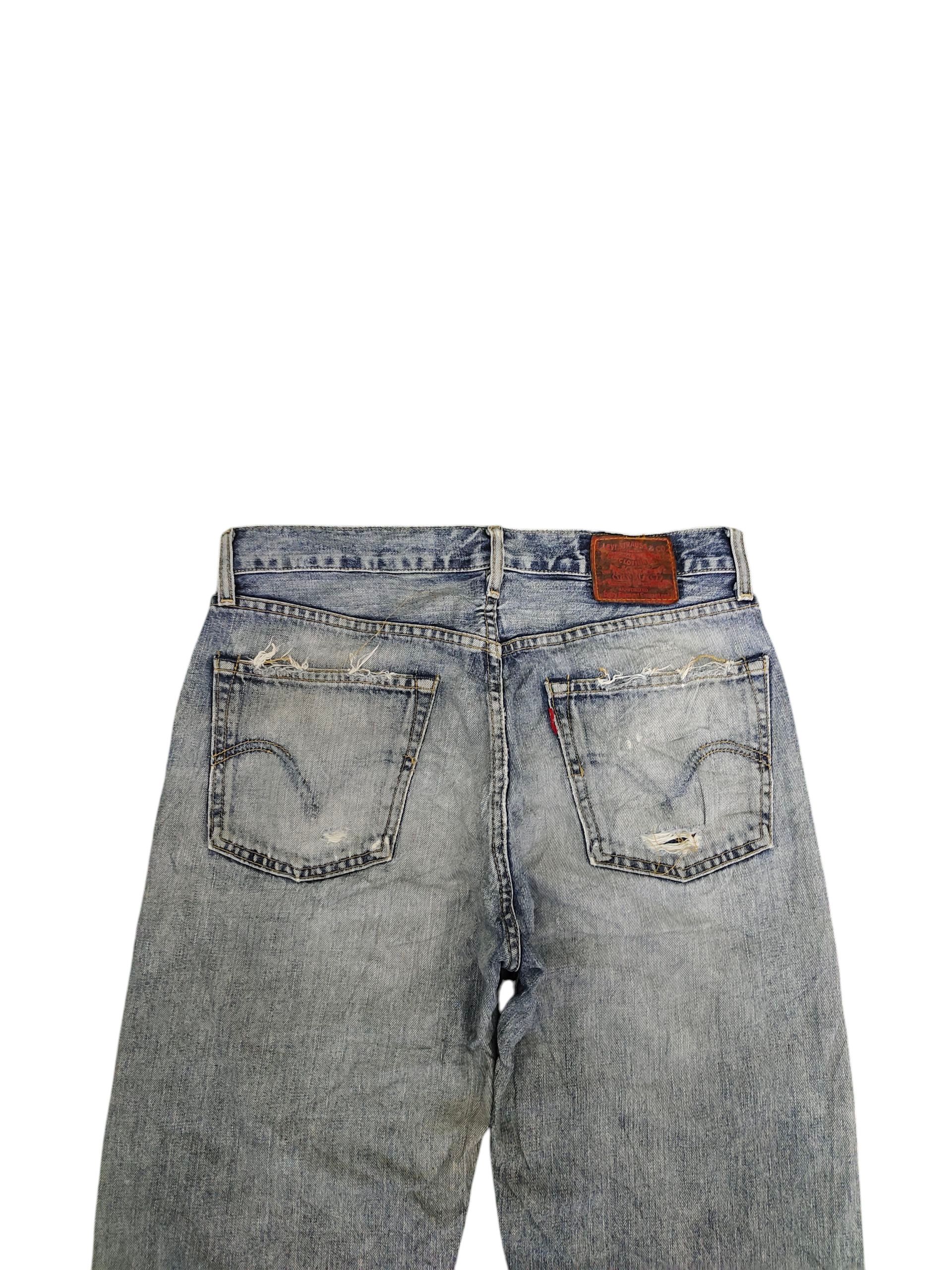 Kapital Vintage Levis 503 Clawmark Distress Faded Denim Jeans Size US 31 - 9 Thumbnail
