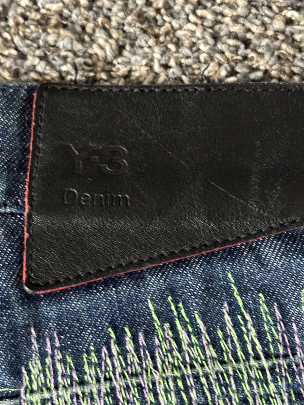 Yohji Yamamoto Y-3 custom denim Size US 32 / EU 48 - 3 Thumbnail