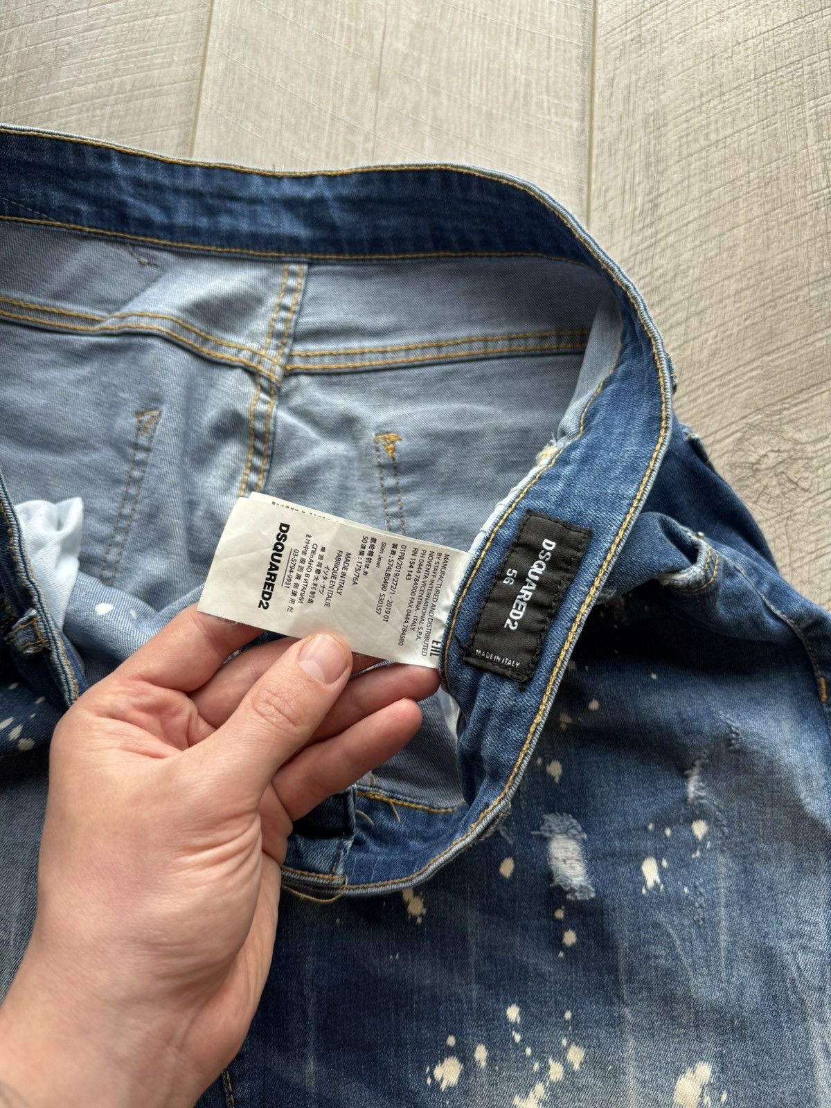 Dsquared2 Dsquared2 shorts distressed denim made in Italy y2k Size US 40 / EU 56 - 9 Thumbnail