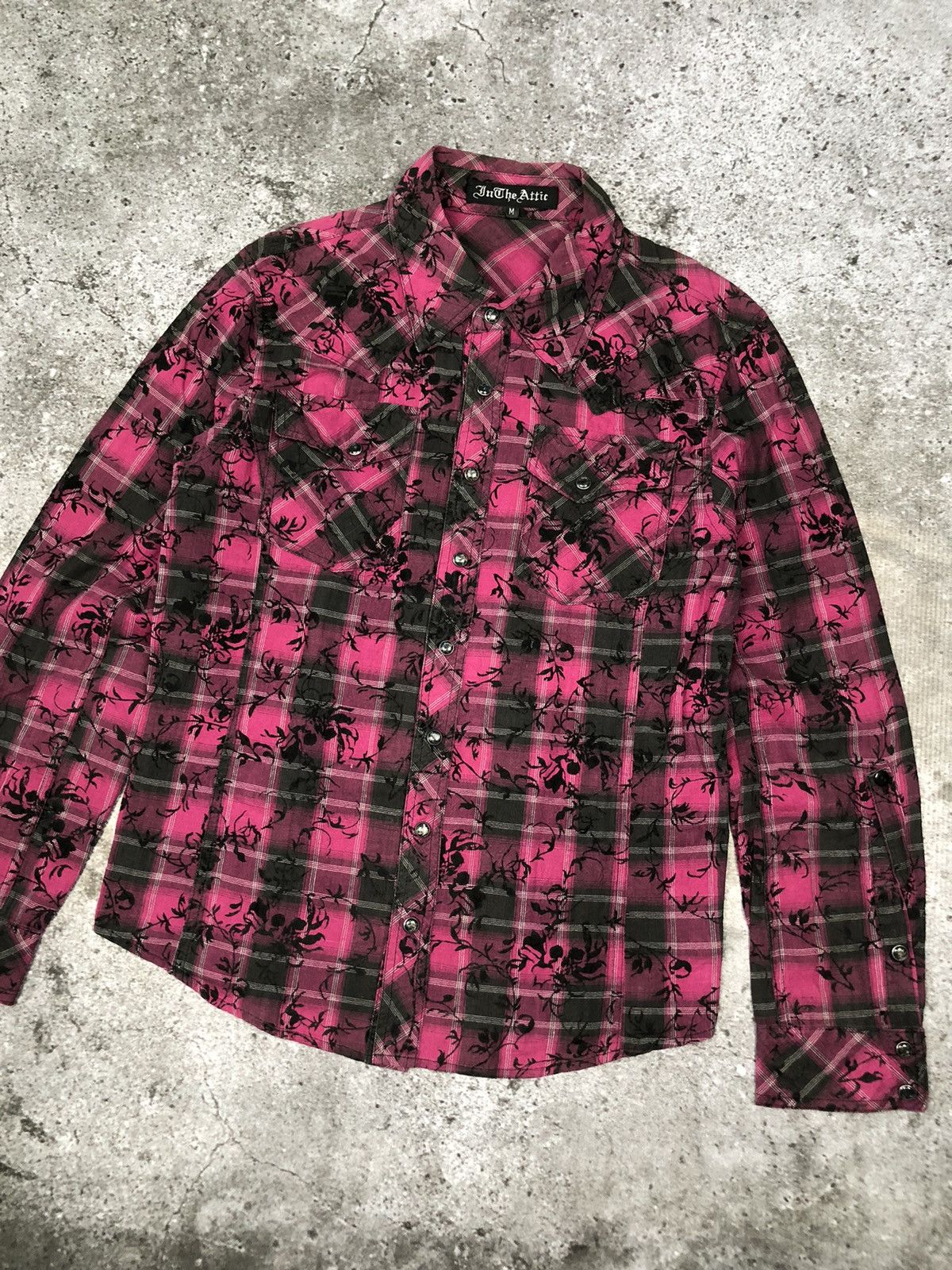 In The Attic IN THE ATTIC SKULL PRINT Size US S / EU 44-46 / 1 - 1 Thumbnail