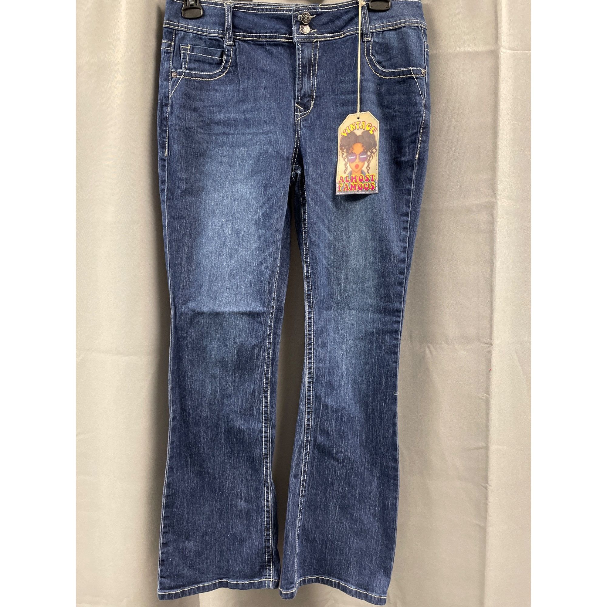 Other Almost Famous Women's Blue Jean Midrise Boot Cut Size 13 SKU Size 32" / US 10 / IT 46 - 1 Thumbnail