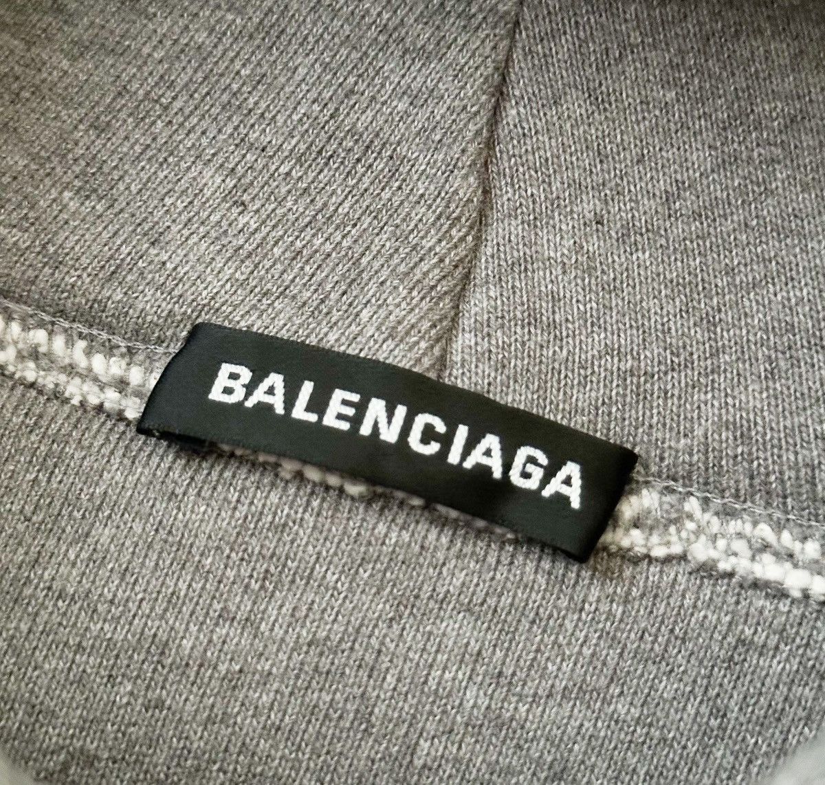 Balenciaga FW18 Double Layered Hoodie Size US XL / EU 56 / 4 - 4 Thumbnail