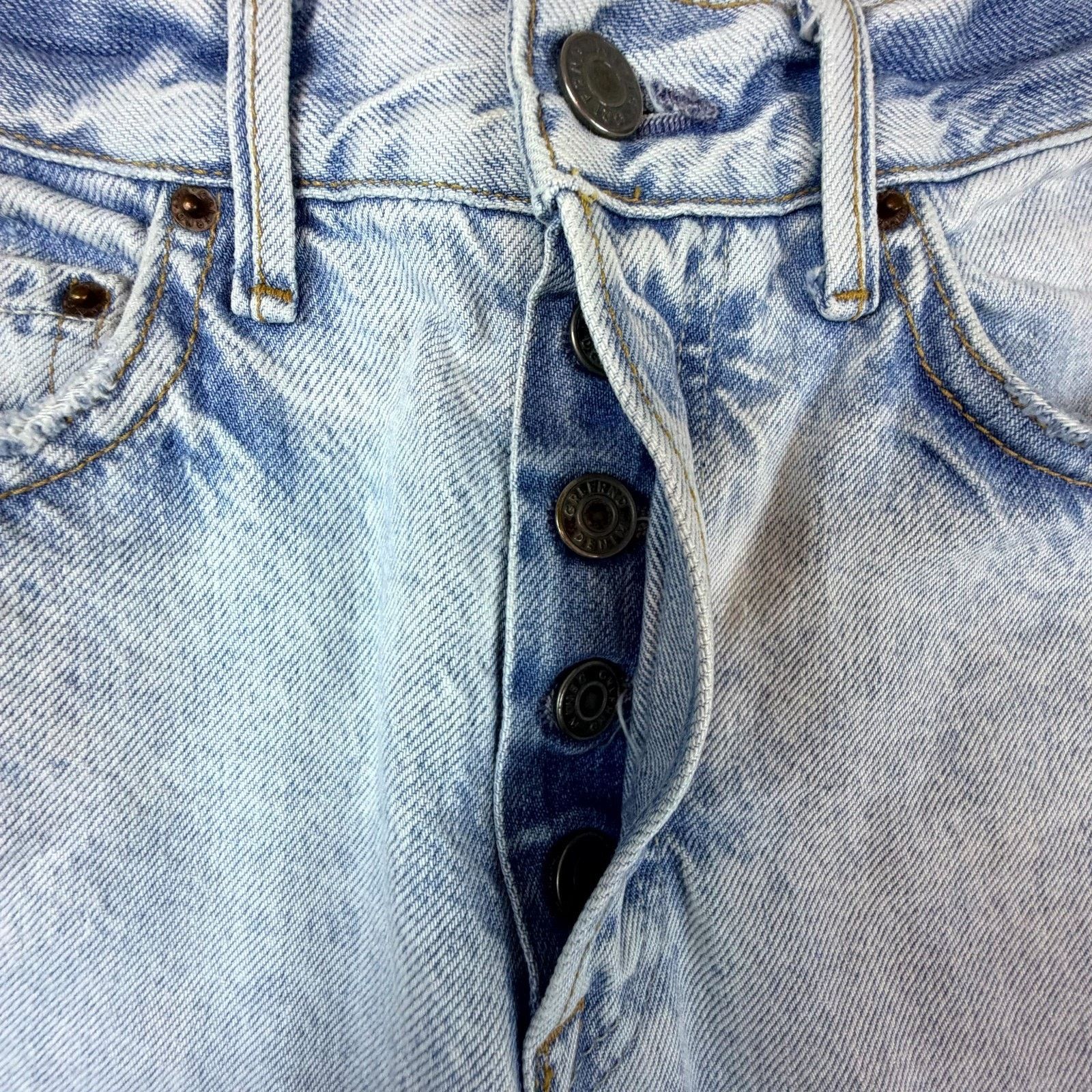 GRLFRND Grlfrnd Karolina Skinny Jeans Womens 25 Blue Never Again Size 25" / US 0 / IT 36 - 7 Thumbnail
