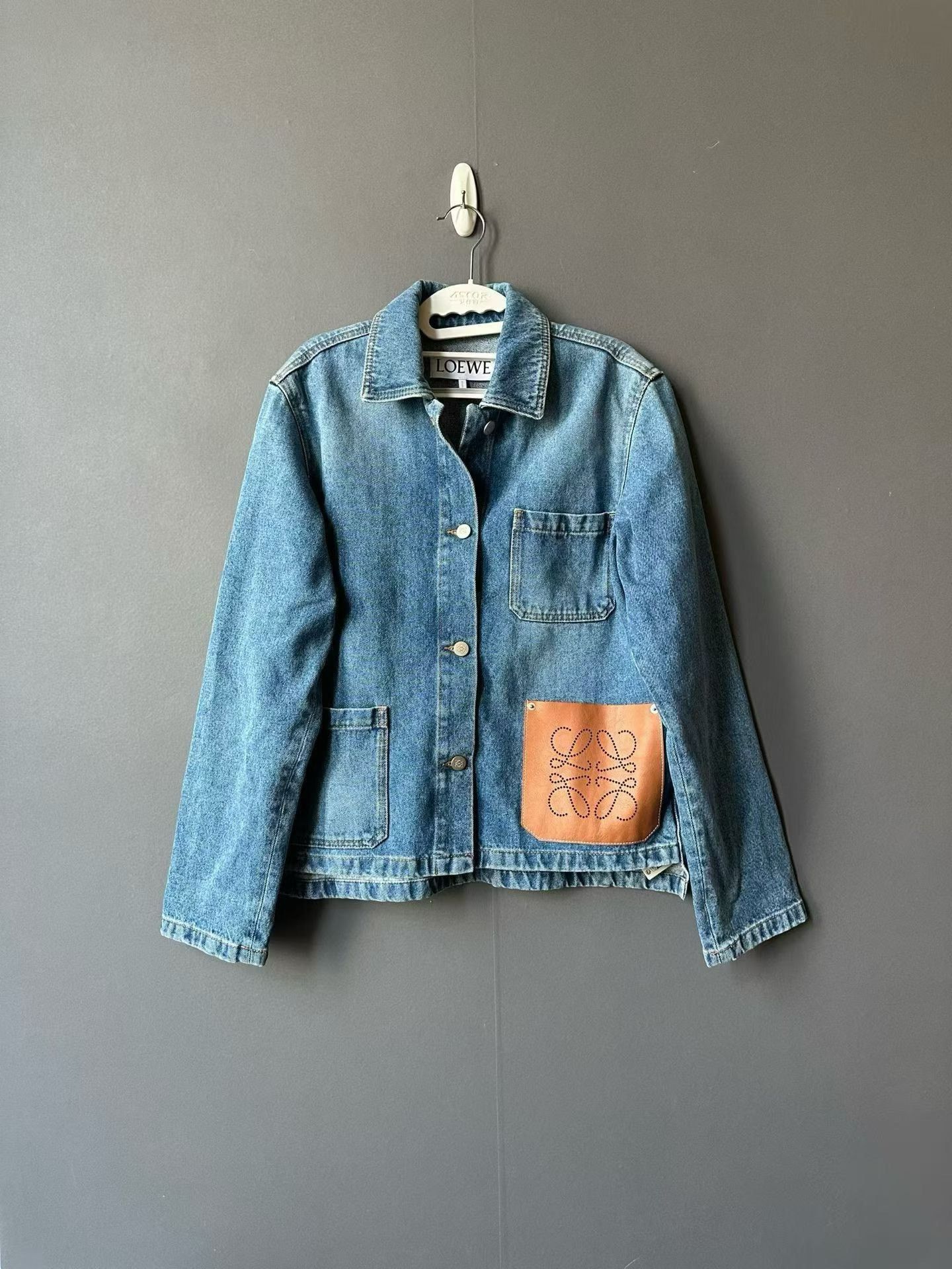 Loewe Loewe Leather Label Denim Jacket Size US M / EU 48-50 / 2 - 1 Thumbnail