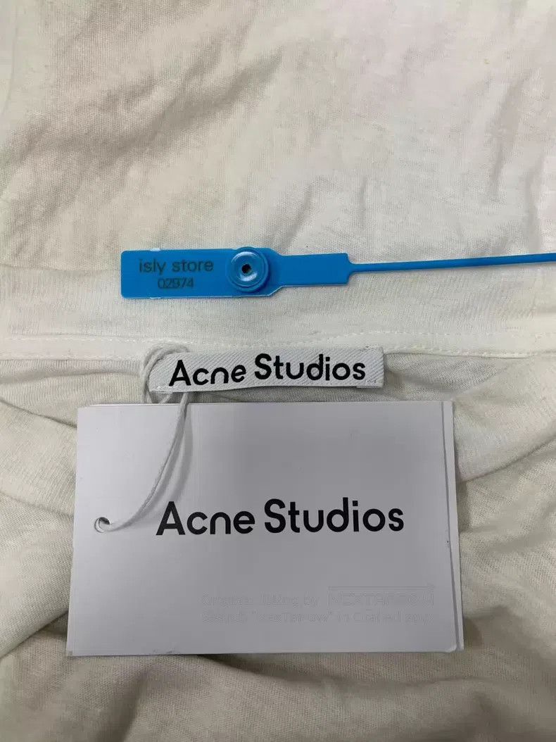 Acne Studios Acne Studios 1996 series letter logo distressed print roun Size US XS / EU 42 / 0 - 5 Thumbnail