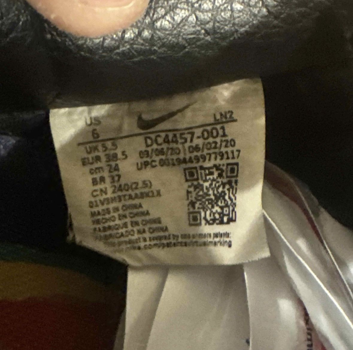 Cactus Plant Flea Market × Nike AF1 Low Black (2020) Size US 6 / EU 39 - 5 Thumbnail
