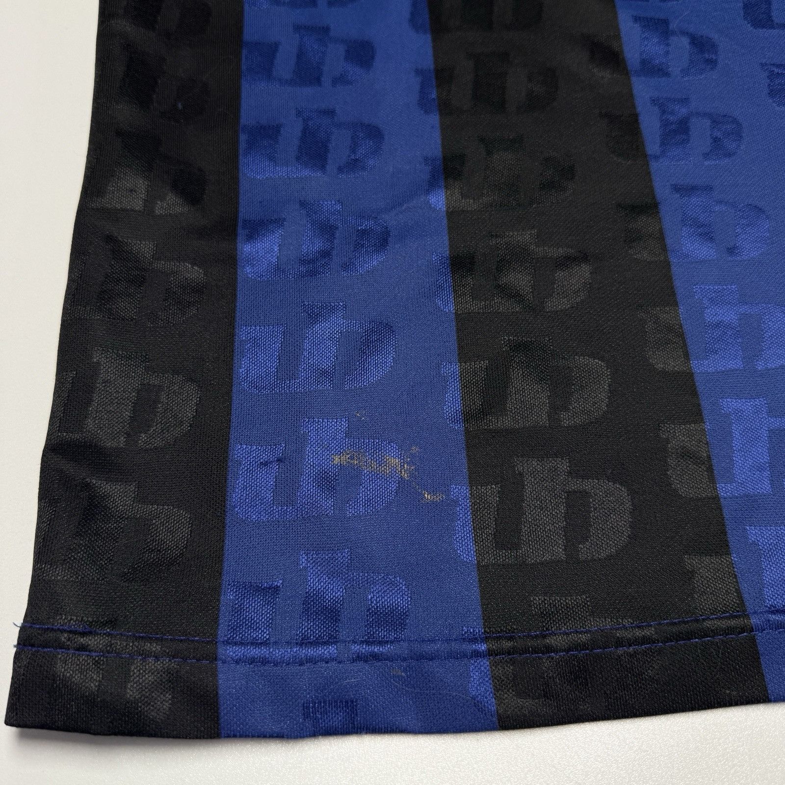 UNIONBAY × Vintage Vintage Union Bay Soccer Jersey Mens XL Blue/Black Short Sle Size US XL / EU 56 / 4 - 12 Thumbnail