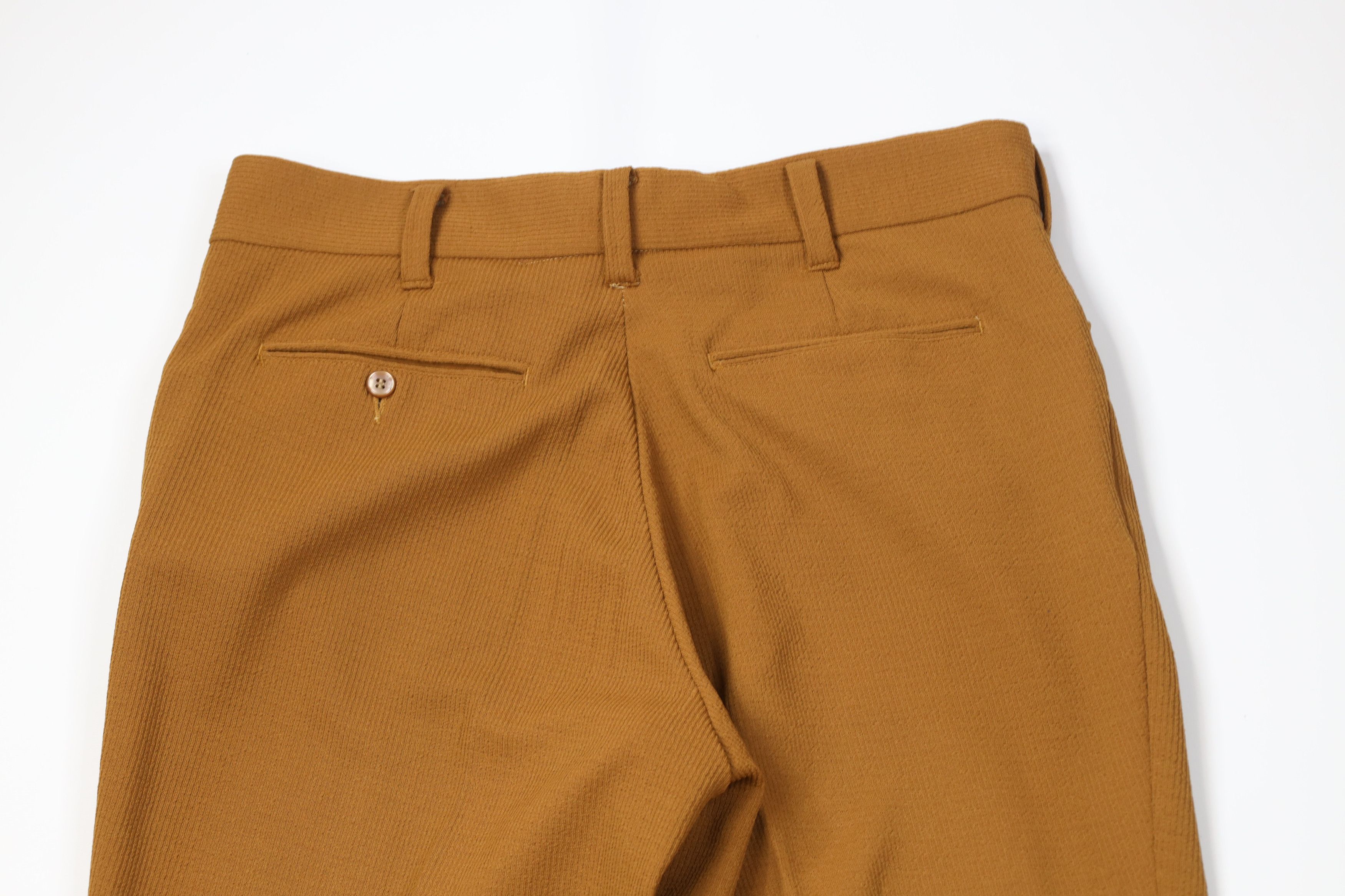 Vintage Vintage 70s Streetwear Ribbed Double Knit Bell Bottoms Pants Size US 34 / EU 50 - 9 Thumbnail