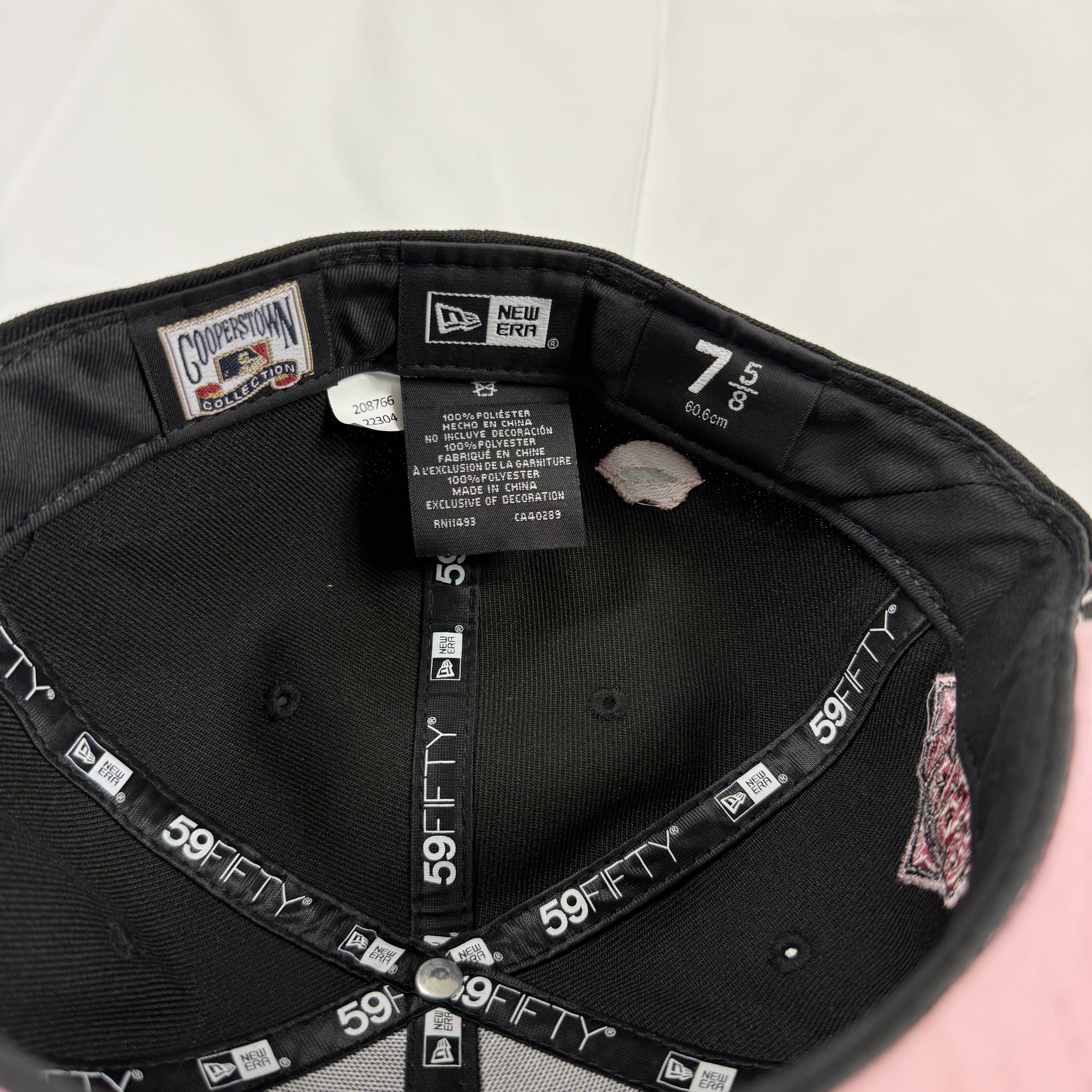 New Era New Era New York Yankees 59FIFTY Fitted Hat 7 5/8 1999 WS Size ONE SIZE - 6 Thumbnail