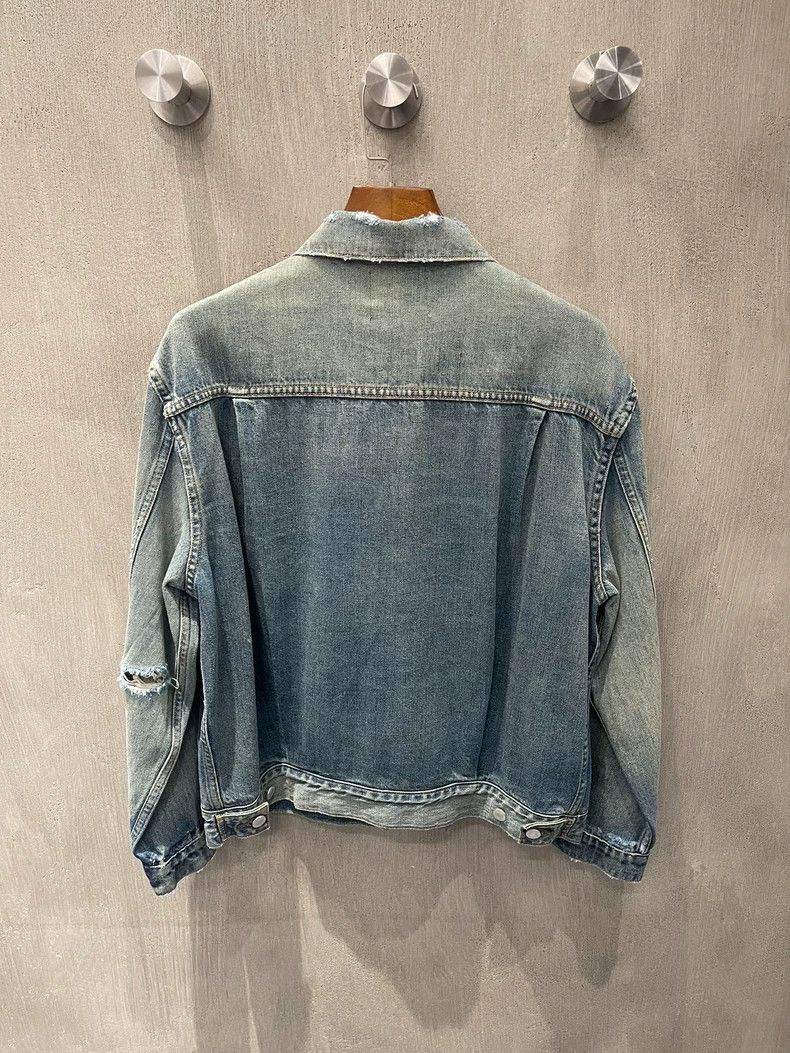 Enfants Riches Deprimes Enfants Riches Deprimes Destroy Denim Shirt Jacket 2501-Ne Size US XL / EU 56 / 4 - 2 Thumbnail