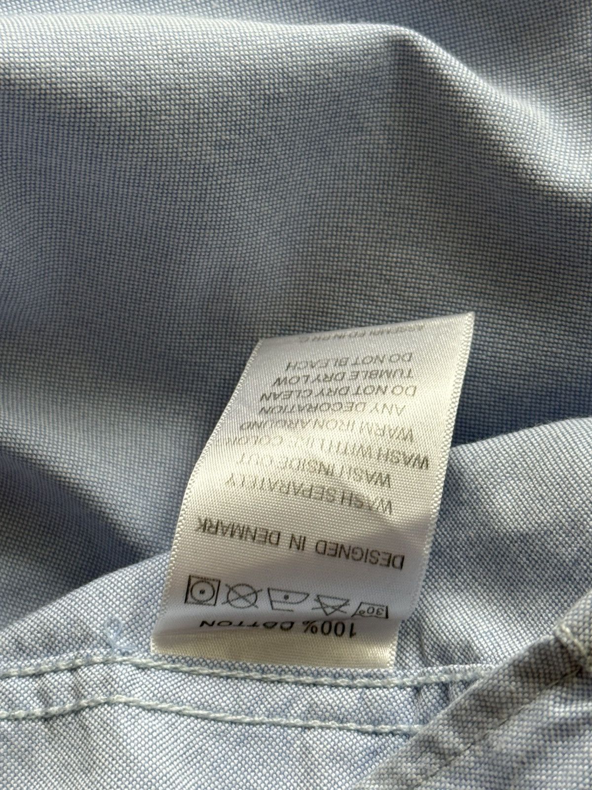Han Kjobenhavn Han Kjobenhavn oxford ls shirt baby blue Size US M / EU 48-50 / 2 - 7 Thumbnail