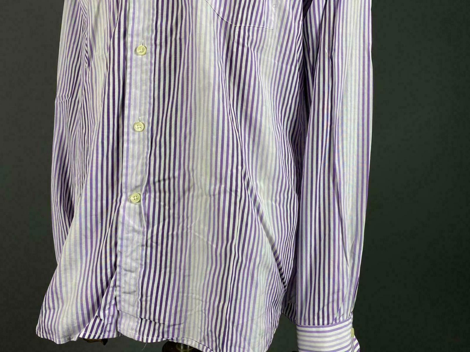 Gant Gant Oxford Egyptian Cotton Fitted Stripe Shirt Size XL Size US XL / EU 56 / 4 - 4 Thumbnail