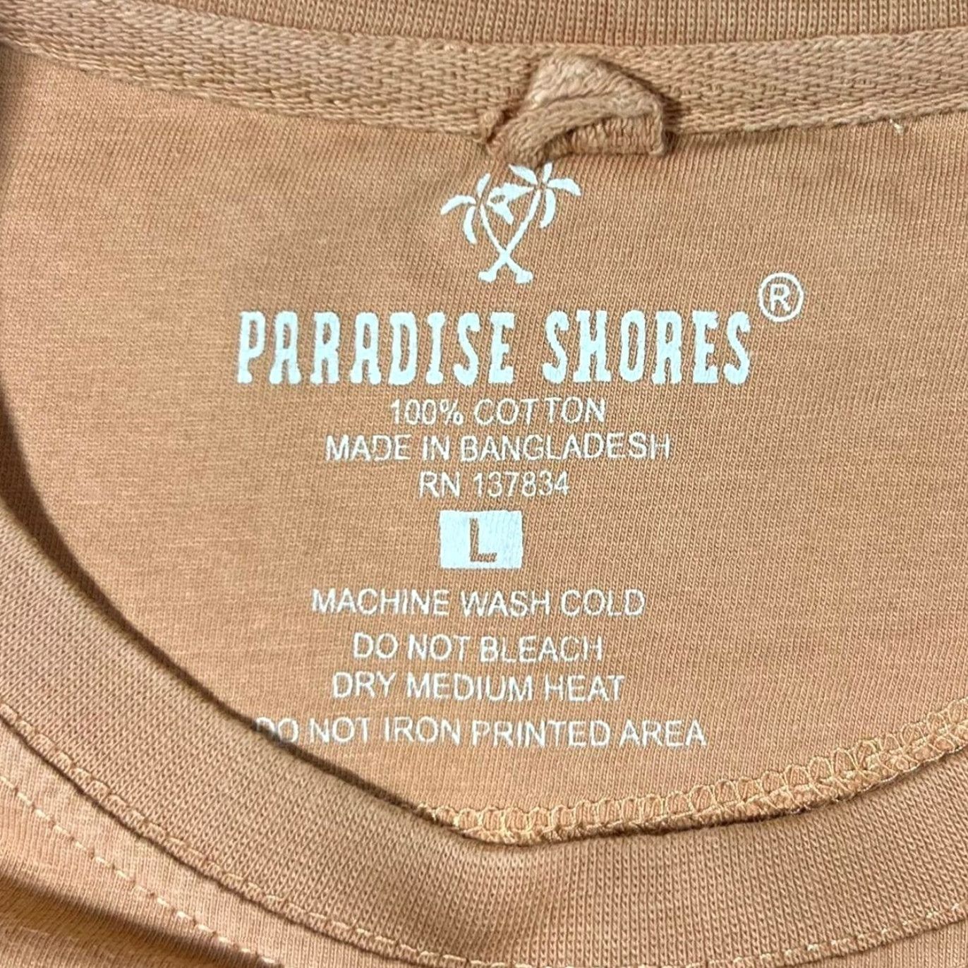 Paradise Paradise Shores “Time To Relax” Souvenir Graphic T-Shirt Large Size US L / EU 52-54 / 3 - 3 Thumbnail