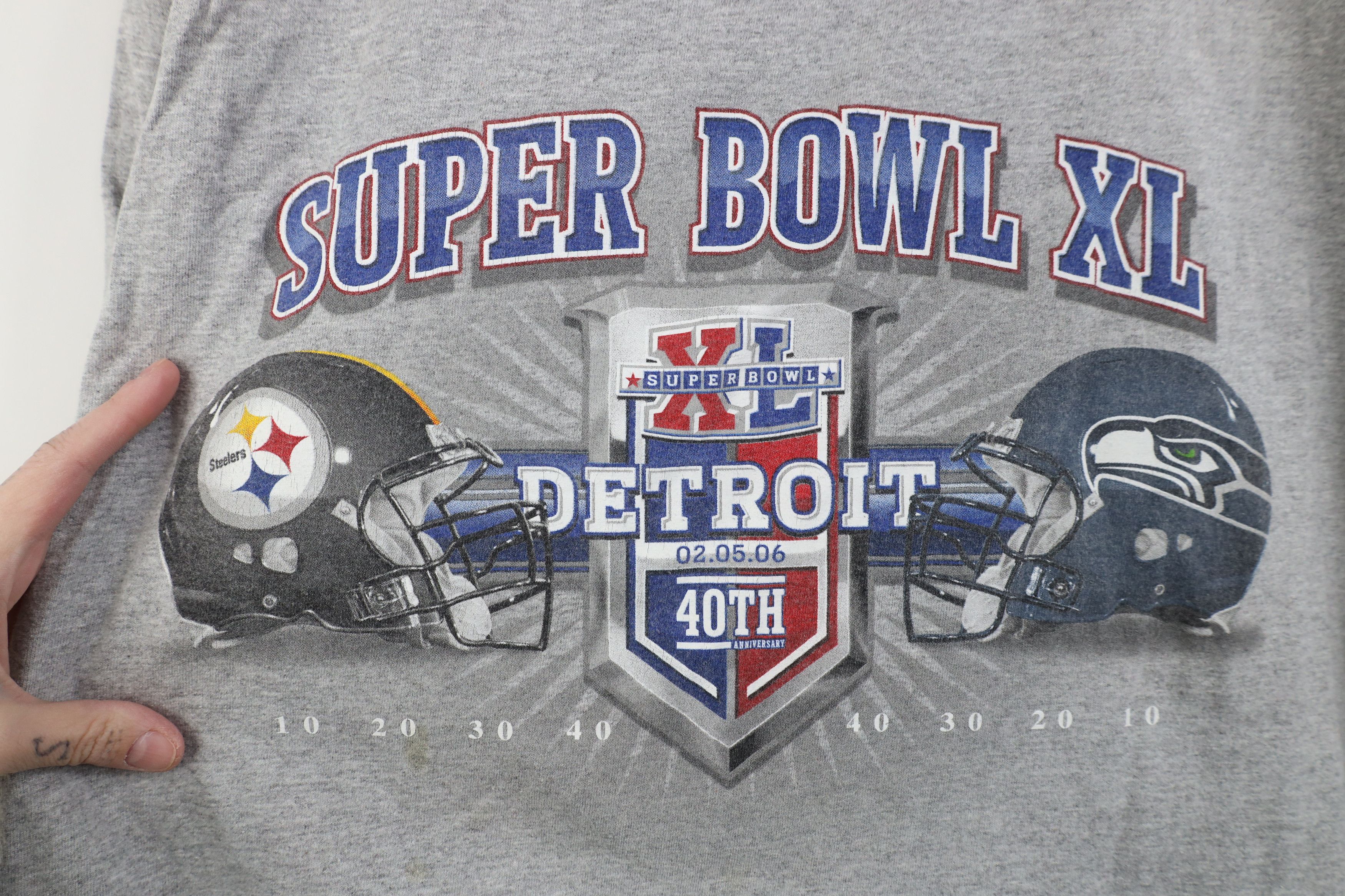 Reebok Vintage Reebok Pittsburgh Steelers Seattle Seahawks T-Shirt Size US XL / EU 56 / 4 - 4 Thumbnail