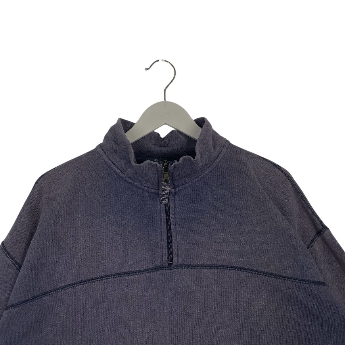 Other Vintage GAP Half Zipper Gray Pullover Jumper Size XL Size US XL / EU 56 / 4 - 4 Thumbnail