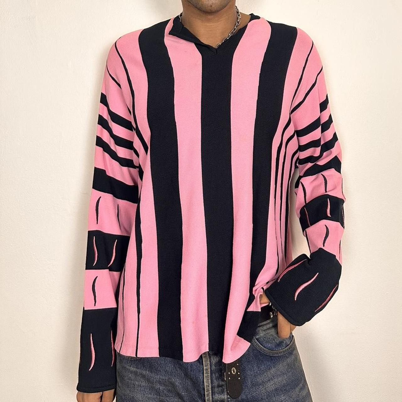 トップス KIKO KOSTADINOV ANGELOS JUMPER NWT KIKO KOSTADINOV Angelos Jumper Sweater Pink/Black/White Size M