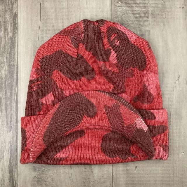 Bape BAPE Pharrell Camo Brim Beanie Knit Cap Hat a bathing ape Size ONE SIZE - 3 Thumbnail