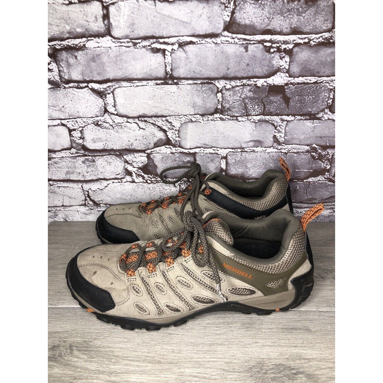 Merrell Merrell Crosslander 2 Boulder Apricot Beige Orange Lace Hiki Size US 12 / EU 45 - 17 Thumbnail