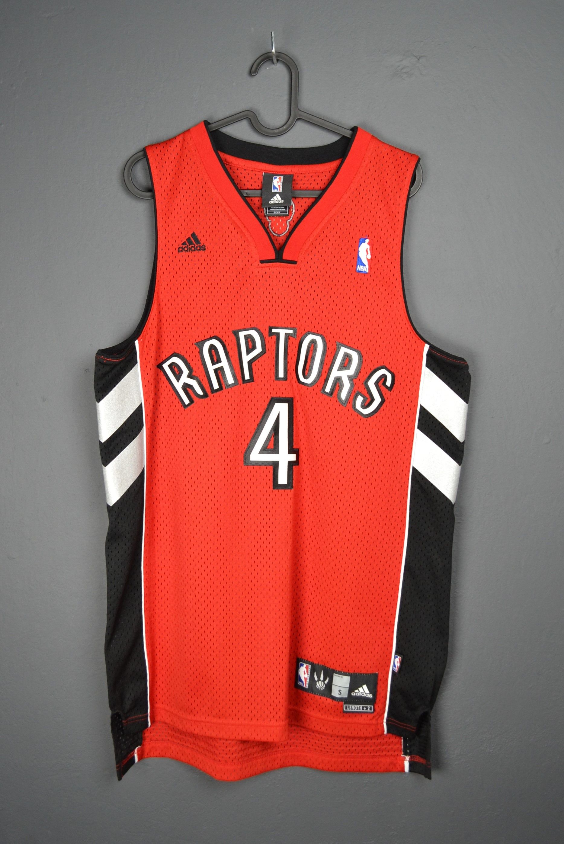 Adidas Adidas Toronto Raptors 4 Bosh Vintage Jersey S Size US S / EU 44-46 / 1 - 1 Thumbnail