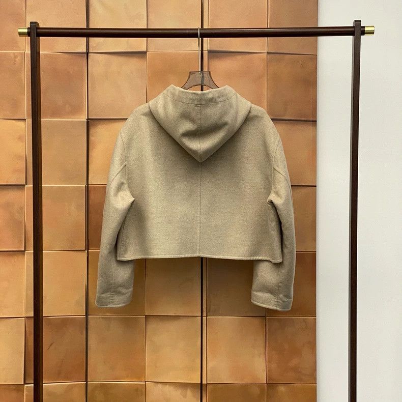 Loewe LOEWE Brown double-sided old-fashioned wool coat with full Size XS / US 0-2 / IT 36-38 - 2 Thumbnail