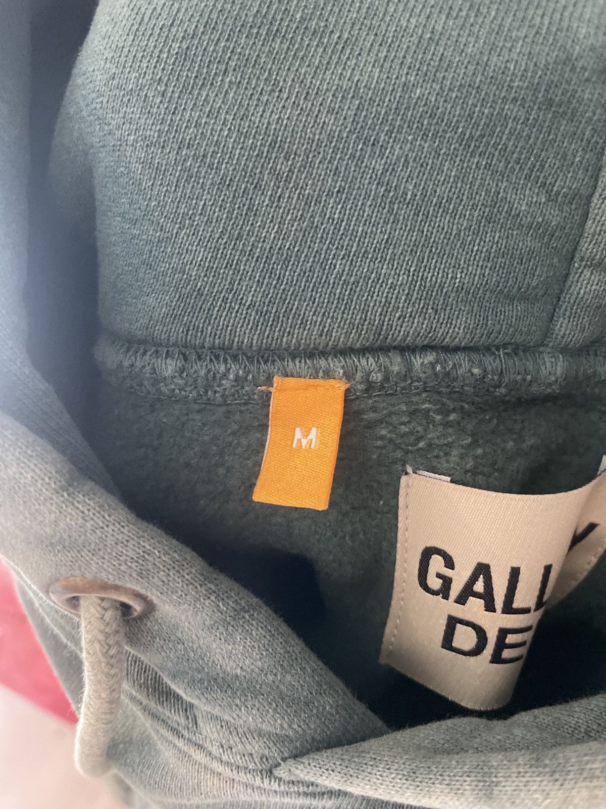 Gallery Dept. Gallery Dept. Orange Center Logo Paint Hooded Sweatshirt M Size US M / EU 48-50 / 2 - 5 Thumbnail