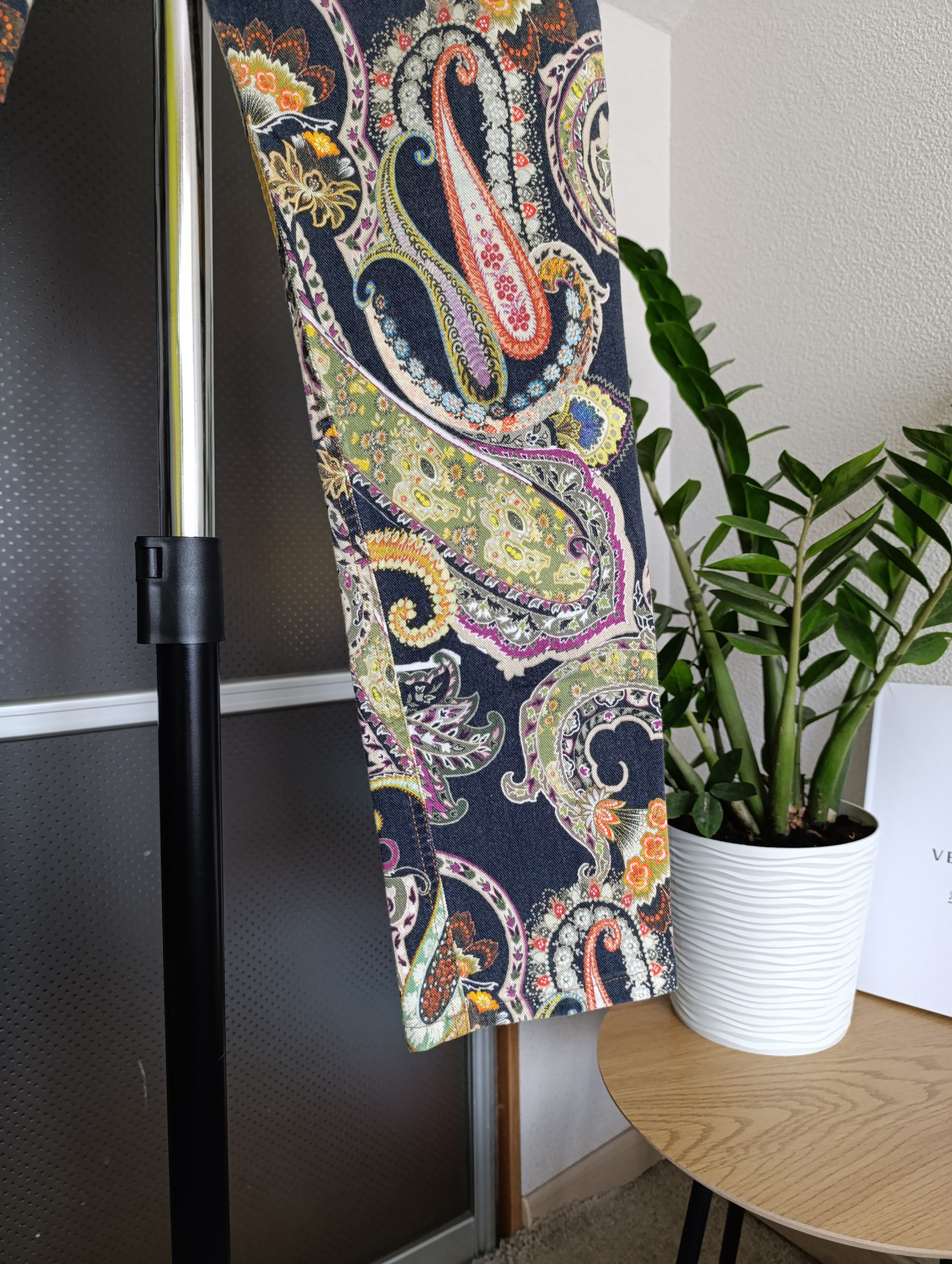 Designer × Etro Etro pailsey high-rise slim jeans floral print Size 29" - 4 Thumbnail