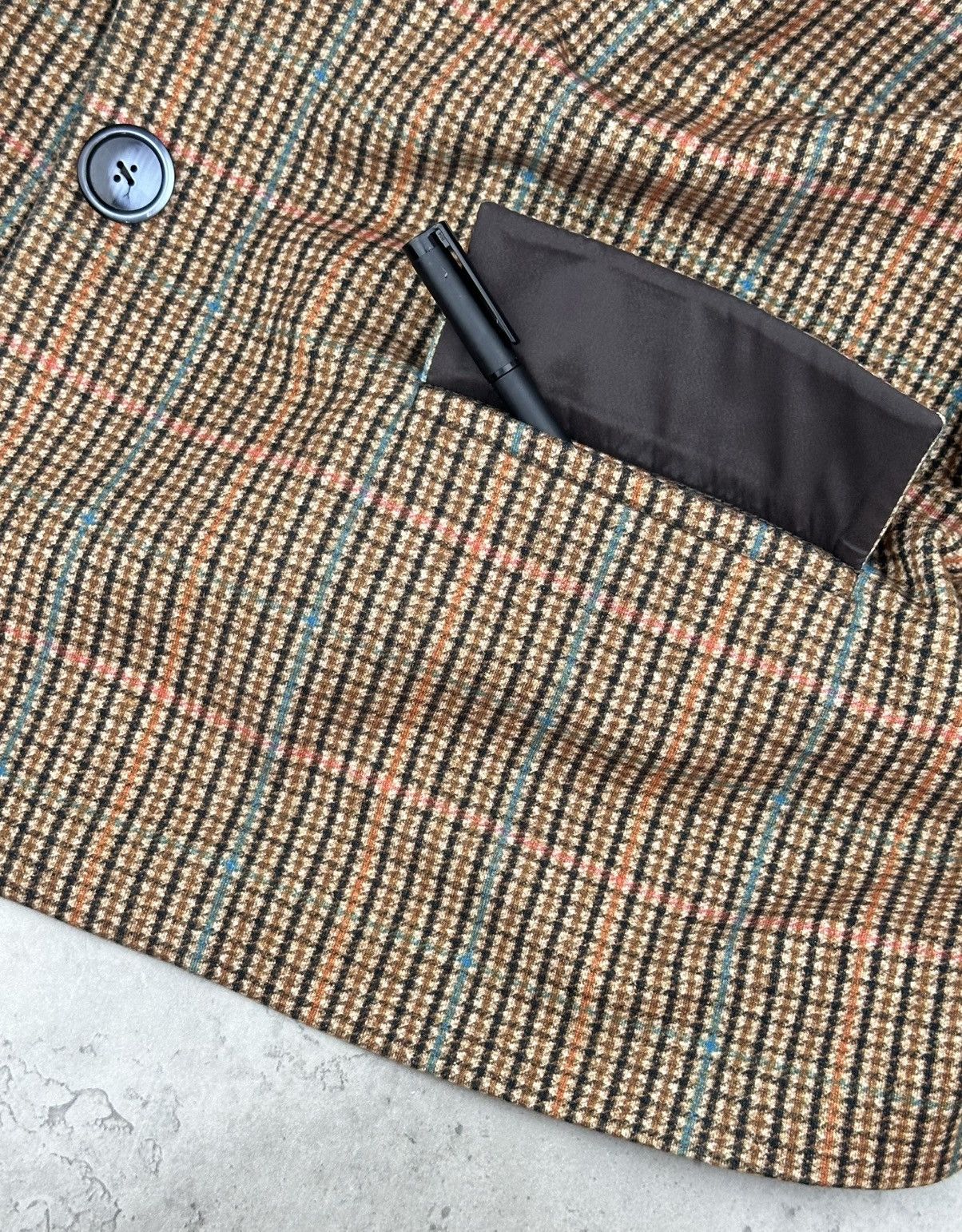 Circolo 1901 Circolo 1901 Women's Cropped Plaid Blazer Jacket UK 16 Size US L / EU 52-54 / 3 - 8 Thumbnail