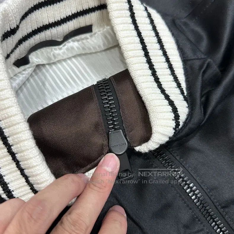 Haider Ackermann Haider Ackermann Silk Bomber Jacket. Size US XL / EU 56 / 4 - 3 Thumbnail
