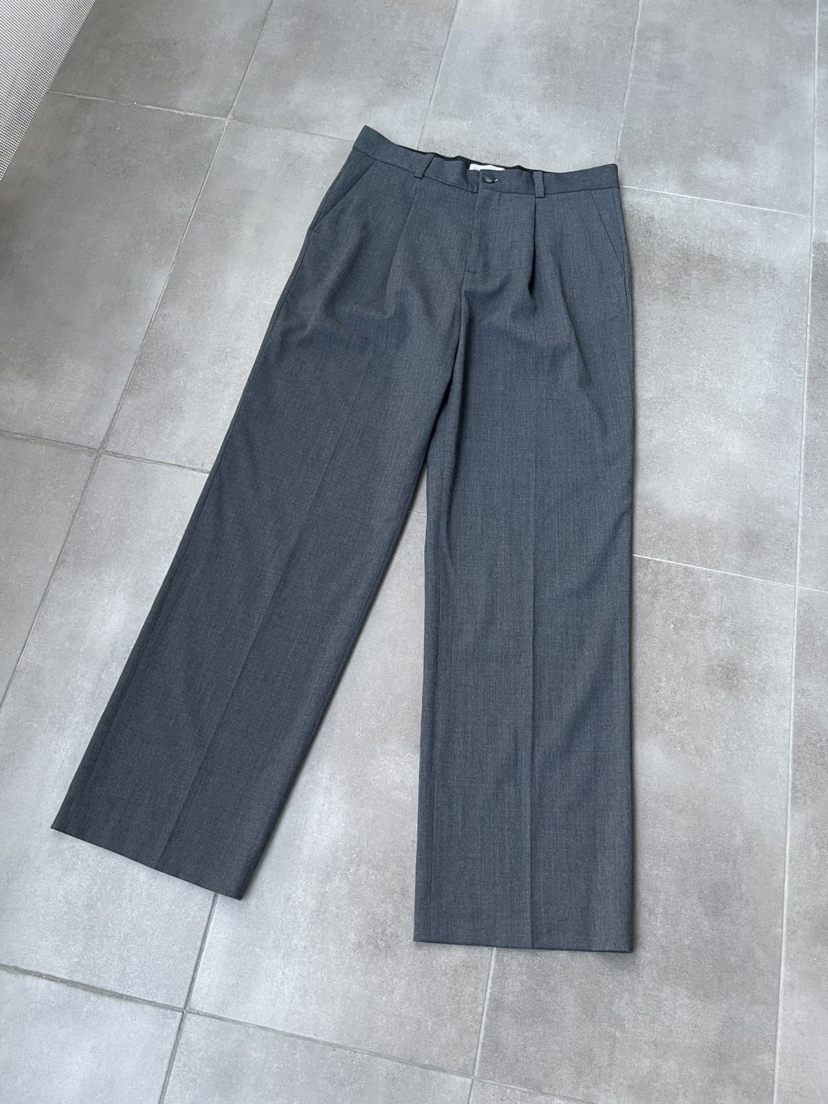 Han Kjobenhavn !DS! AW22 Han Kjobenhavn Boxy Suit Grey Trousers Size US 32 / EU 48 - 8 Thumbnail