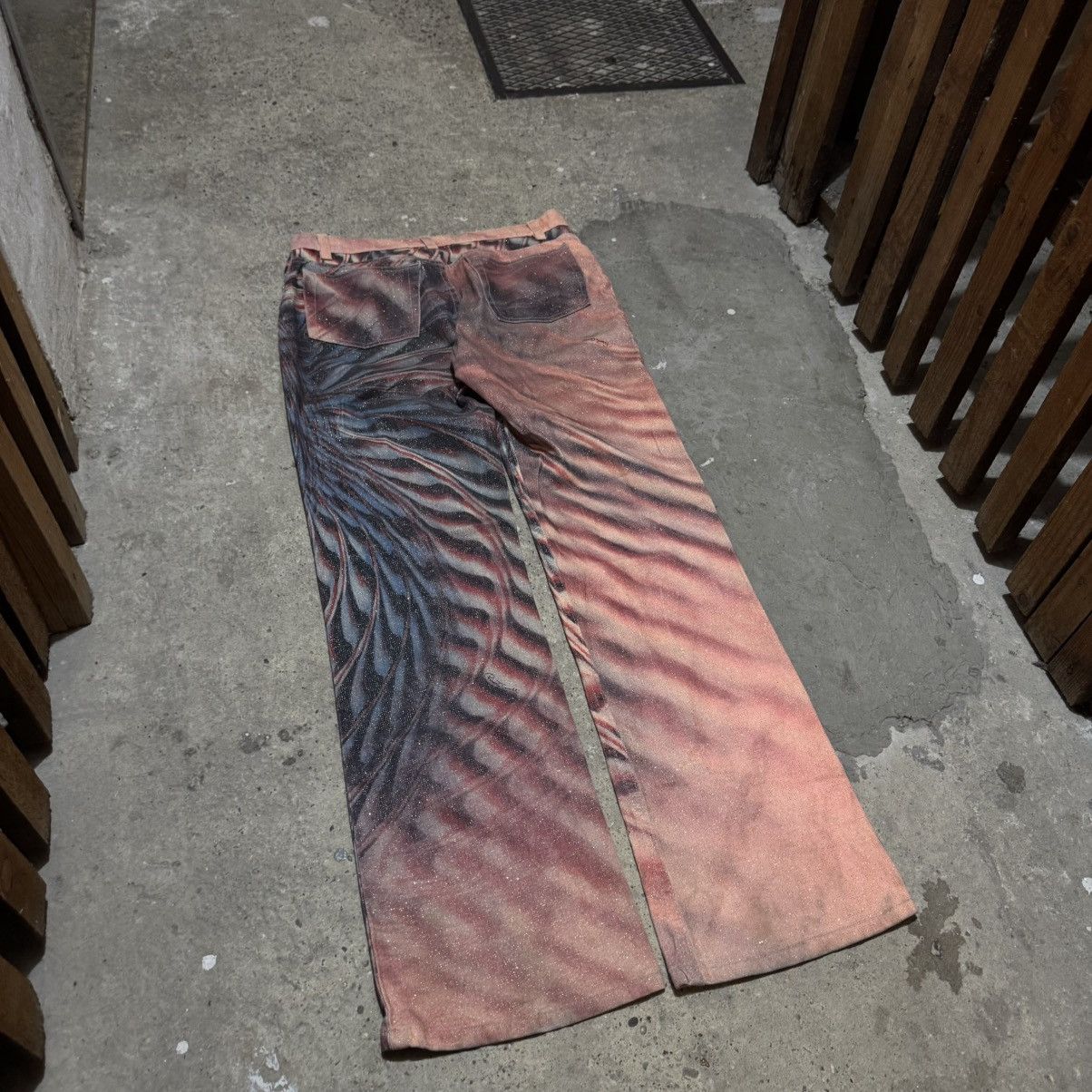 Roberto Cavalli S/S 2001 Roberto Cavalli psychedelic “lsd” pants Size US 30 / EU 46 - 5 Thumbnail