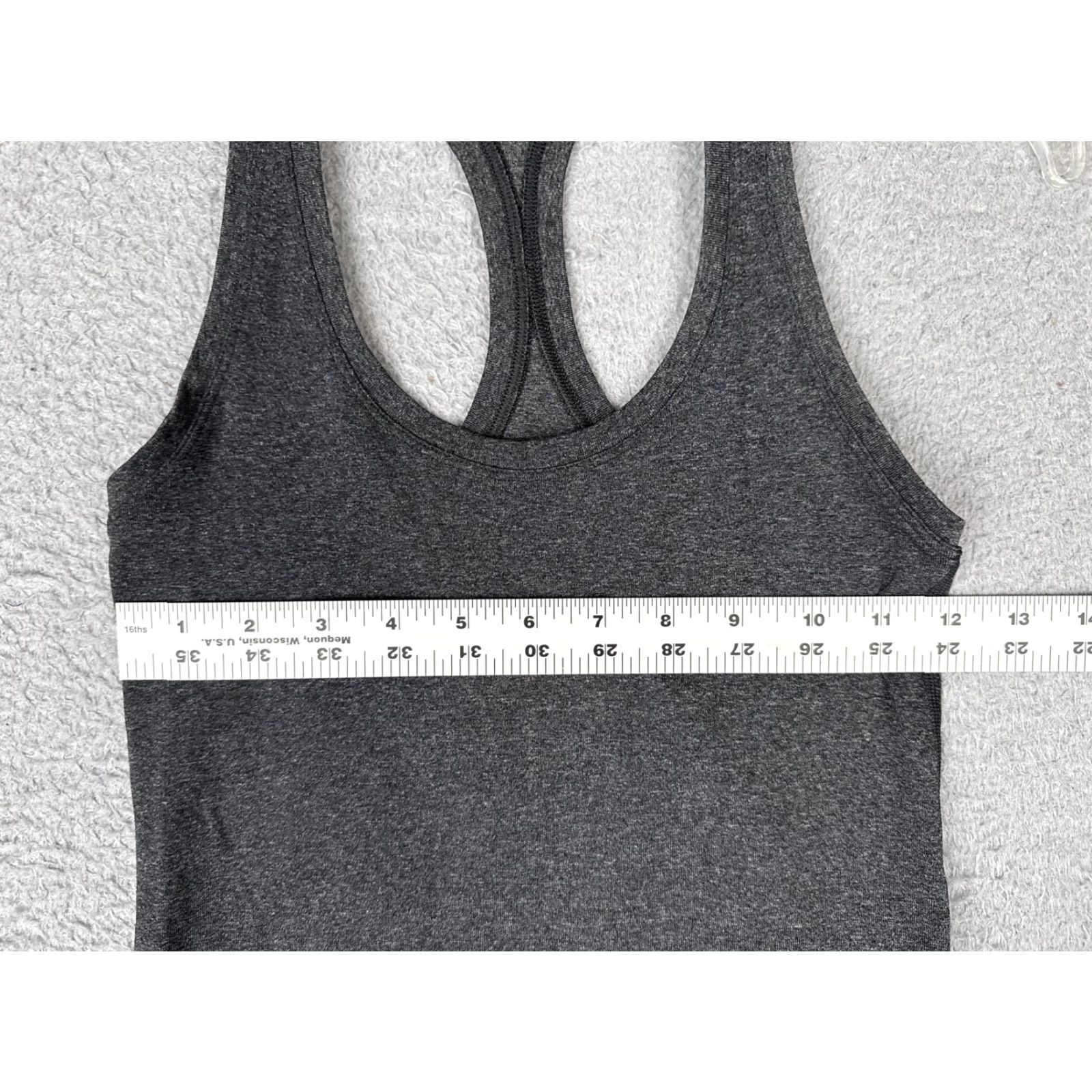 Lululemon Lululemon Tank Top Womens 2 Gray Heather Racerback Athletic Workout Yoga Gym Shirt Sleeveless Nike? Size XS / US 0-2 / IT 36-38 - 6 Thumbnail