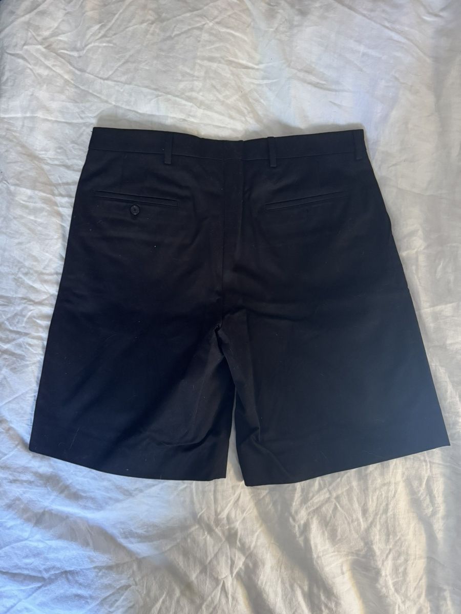 Prada Black prada cotton shorts (sz 52) Size US 36 / EU 52 - 2 Thumbnail