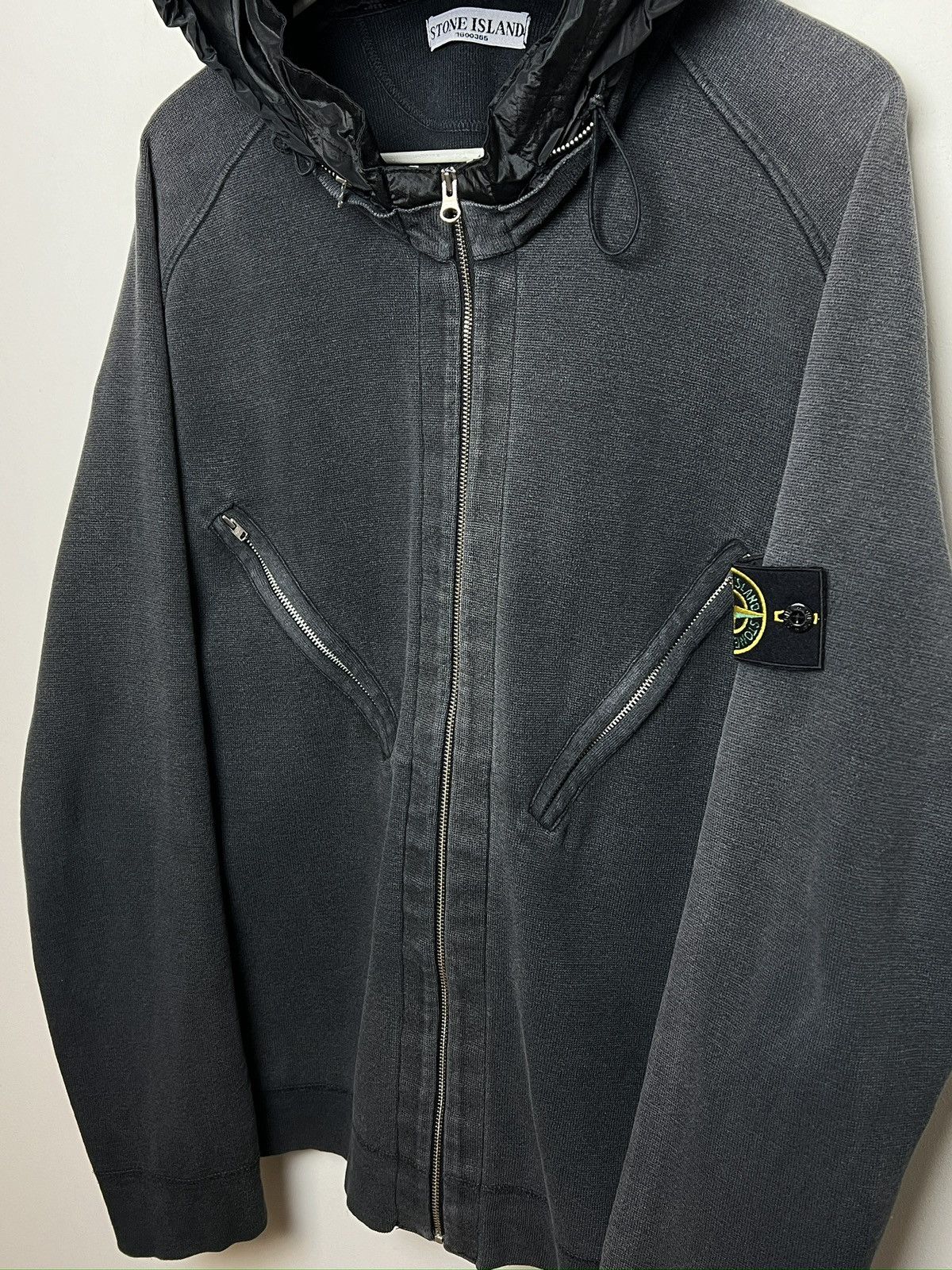 Stone Island stone island y2k black washed hoodie l-xl Size US L / EU 52-54 / 3 - 5 Thumbnail