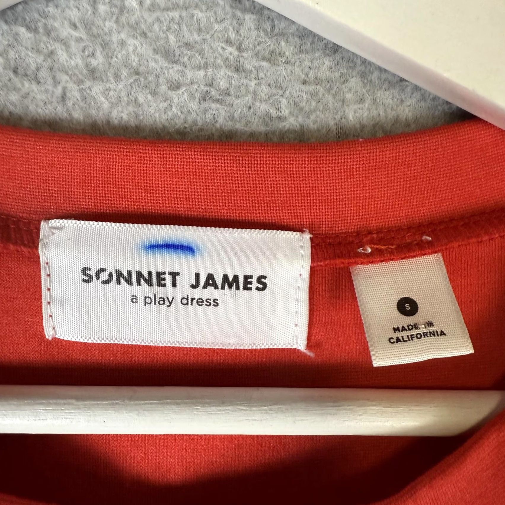 Vintage sonnet james Play Dress Womens Small dark coral Pullover Maxi Long Orange S Ladies/ Women Lightweight Minimalist Size S / US 4 / IT 40 - 2 Thumbnail