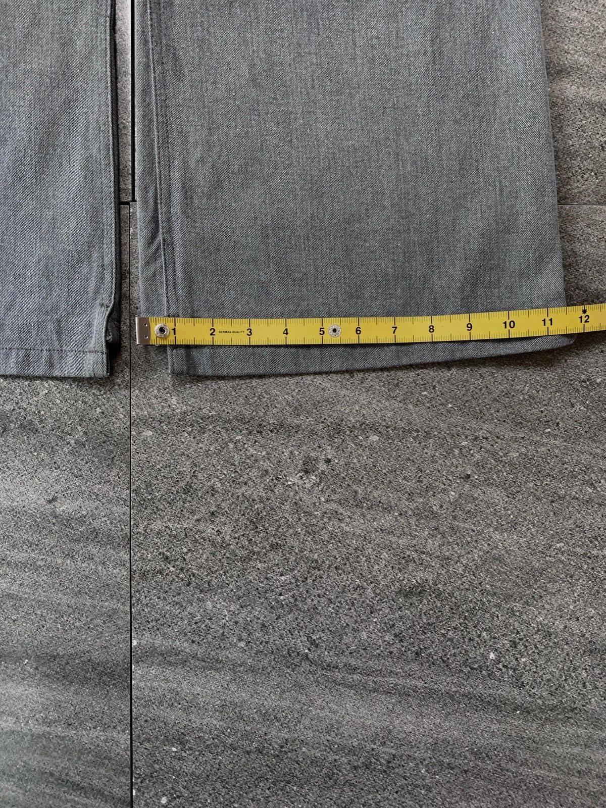 Handmade “FREE IMPORT TAX” Wideleg Semi Flared Denim Jeans Size US 31 - 12 Thumbnail