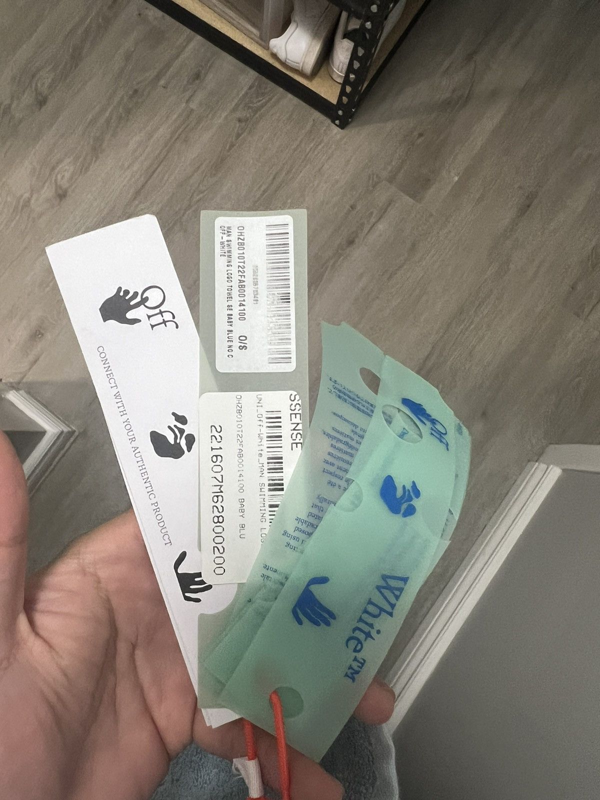 Off-White Off White Swimming Logo Towel Size ONE SIZE - 3 Thumbnail