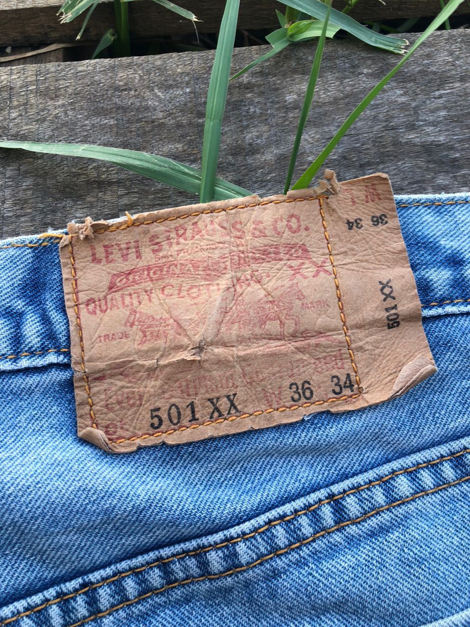 Vintage Levi's 501 Big E Denim Jeans
