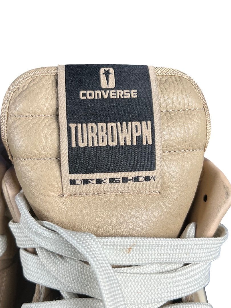 Rick Owens Rick Owens X Converse DRKSHDW TurboWPN Size 10 Size US 10 / EU 43 - 4 Thumbnail