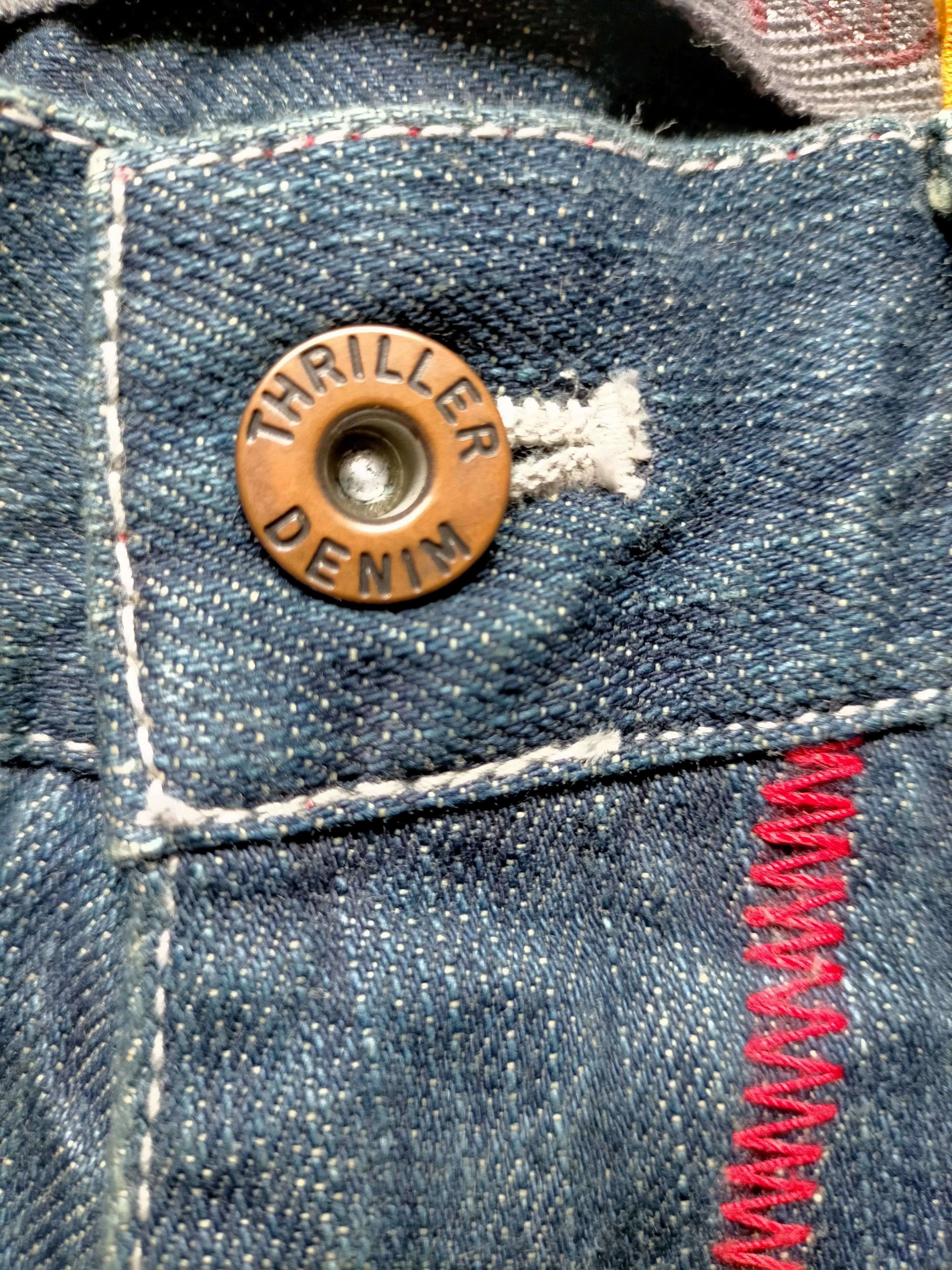 JNCO × Japanese Brand Thriller Denim Baggy Hip Hop Style Jeans Size US 32 / EU 48 - 19 Thumbnail