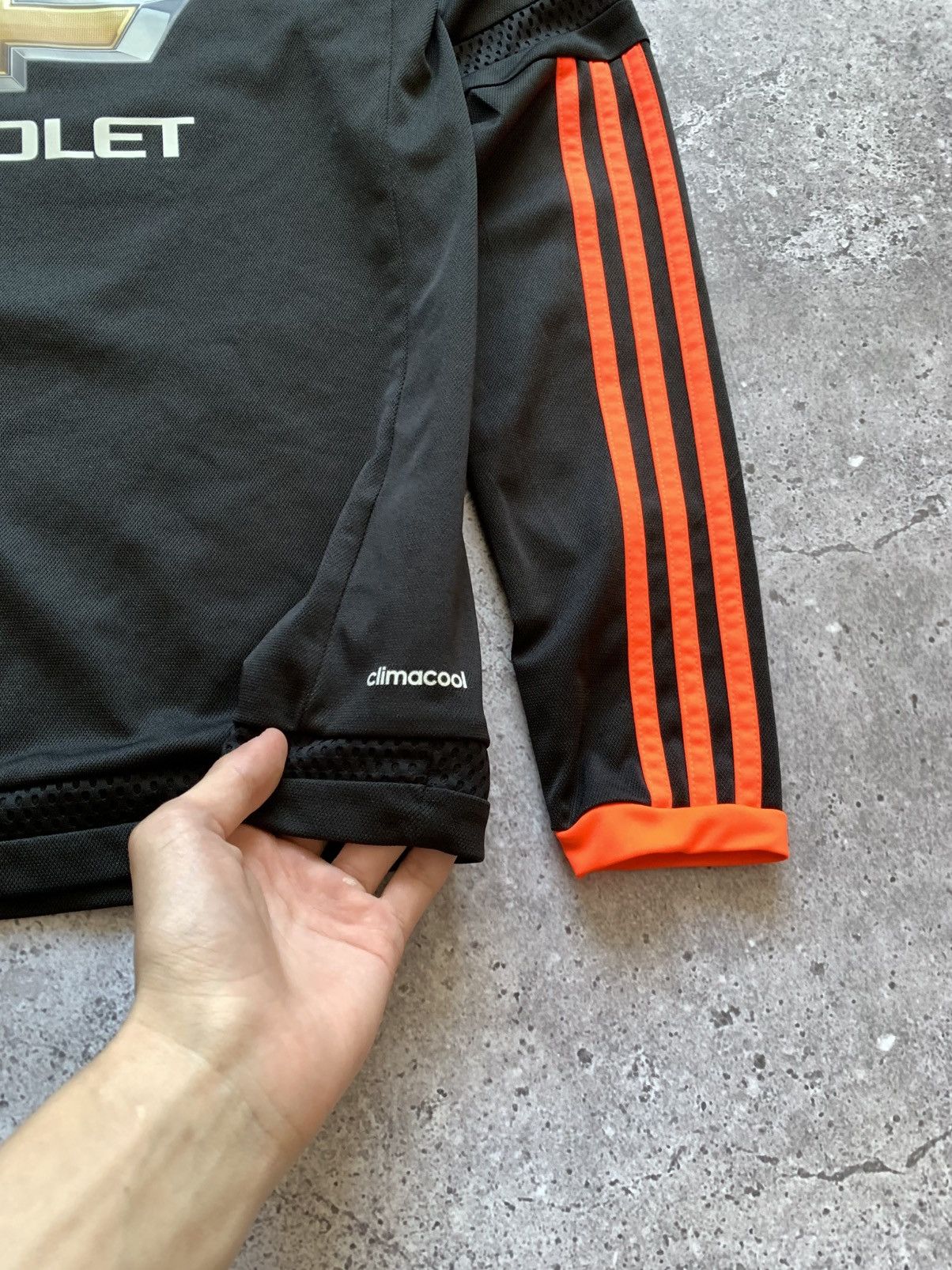 Adidas 🔥ADIDAS MANCHESTER UNITED 2015/2016 UCL THIRD SOCCER JERSEY Size US S / EU 44-46 / 1 - 5 Thumbnail