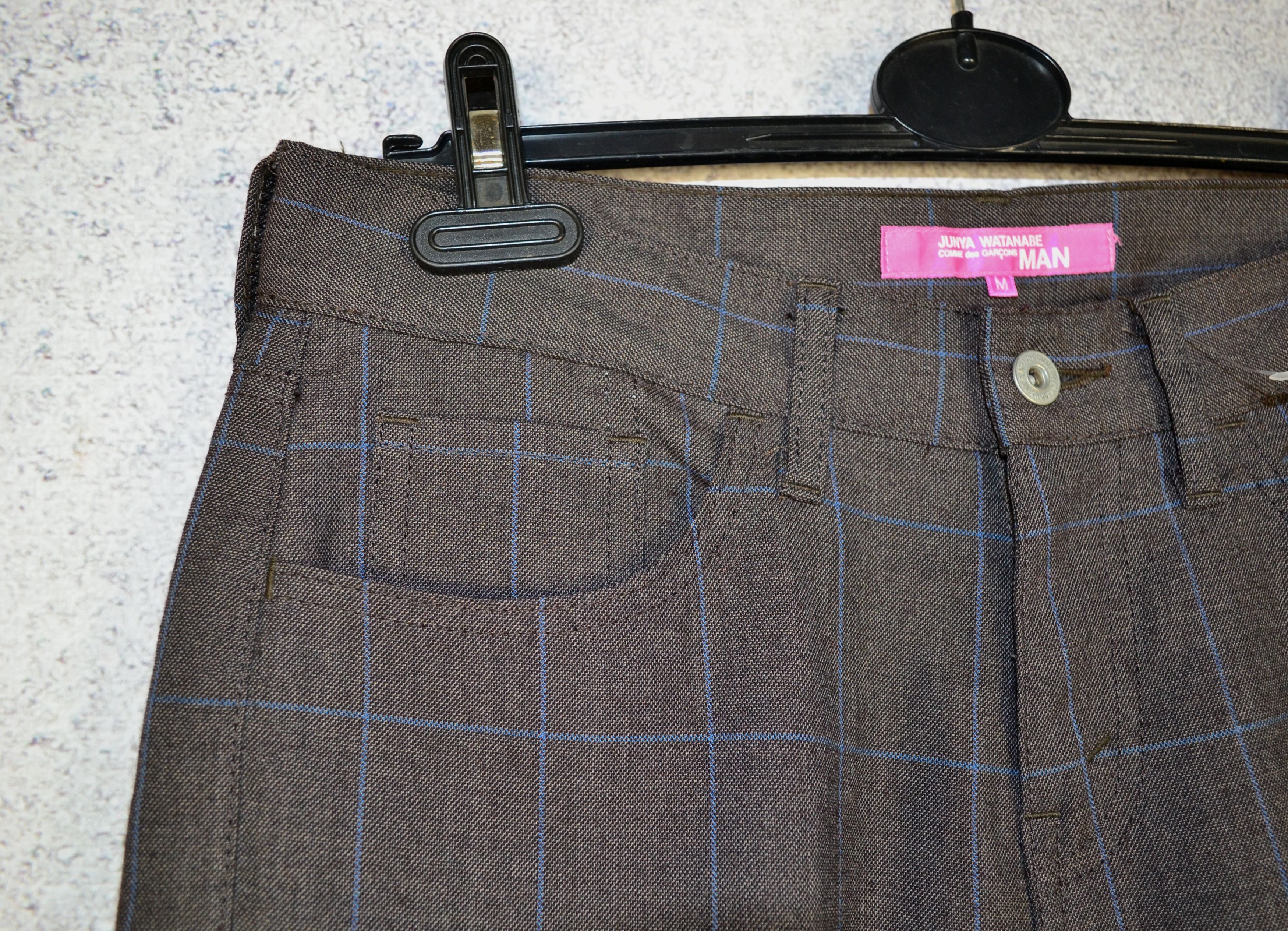 Comme des Garcons × Comme des Garcons PLAY × Junya Watanabe 🔥 Junya Watanabe x Comme des Garcons AD2005 Cropped Pants Size US 32 / EU 48 - 4 Thumbnail