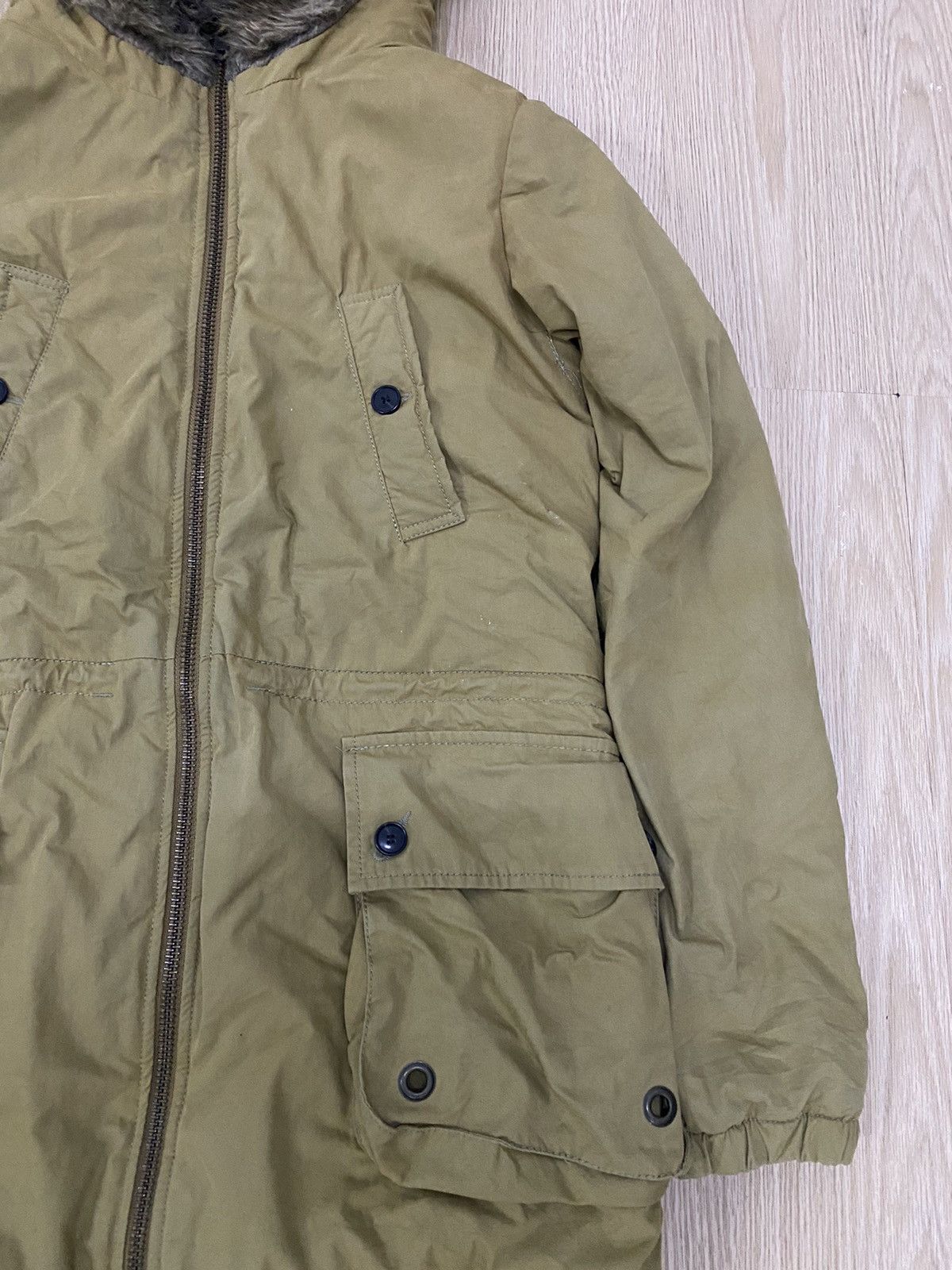 Bellerose × Japanese Brand Bellerose furhood puffer jacket Size L / US 10 / IT 46 - 3 Thumbnail