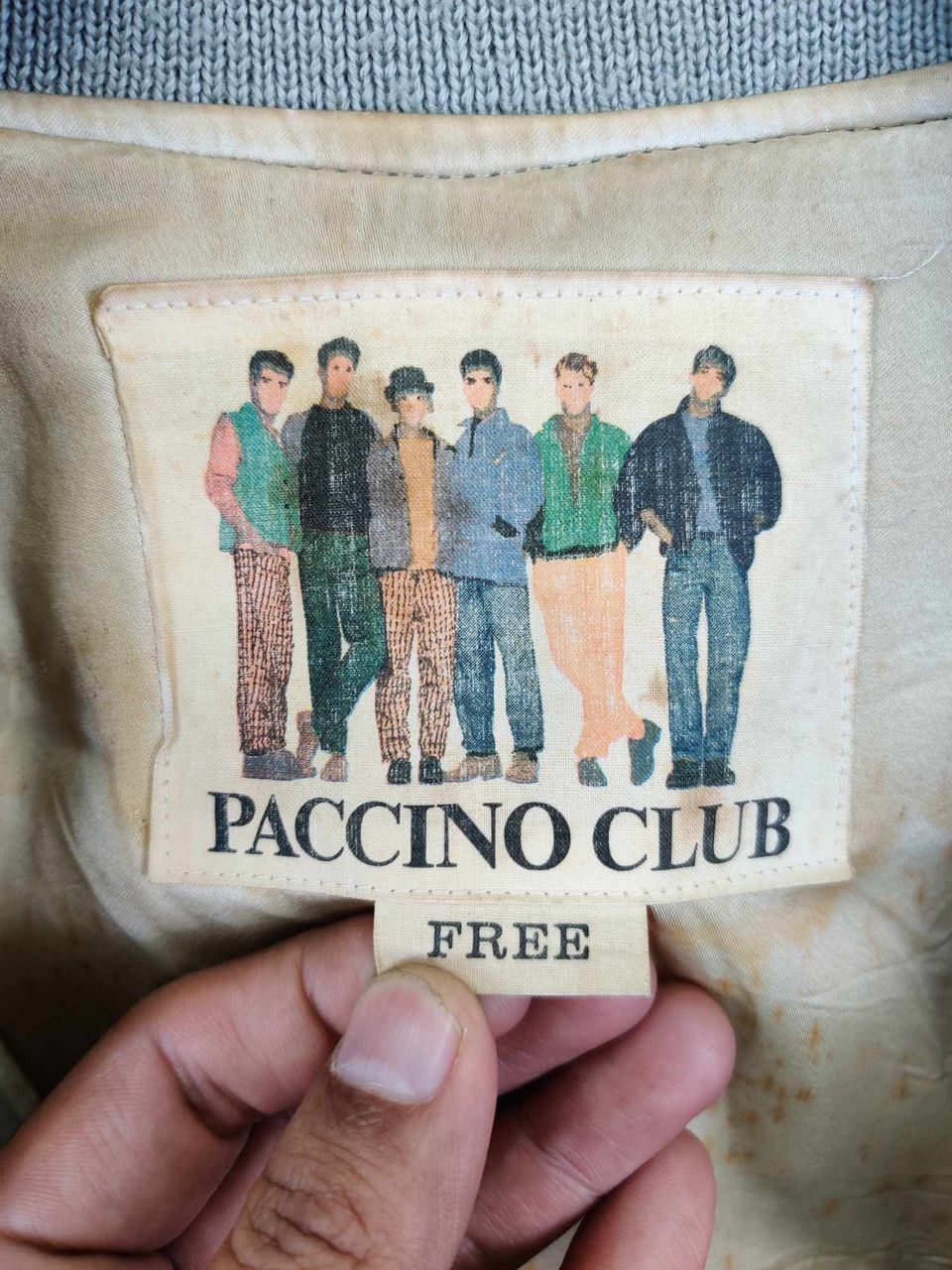Japanese Brand Vintage Paccino Club Embroidery Varsity Leather Jacket Size US XL / EU 56 / 4 - 10 Thumbnail
