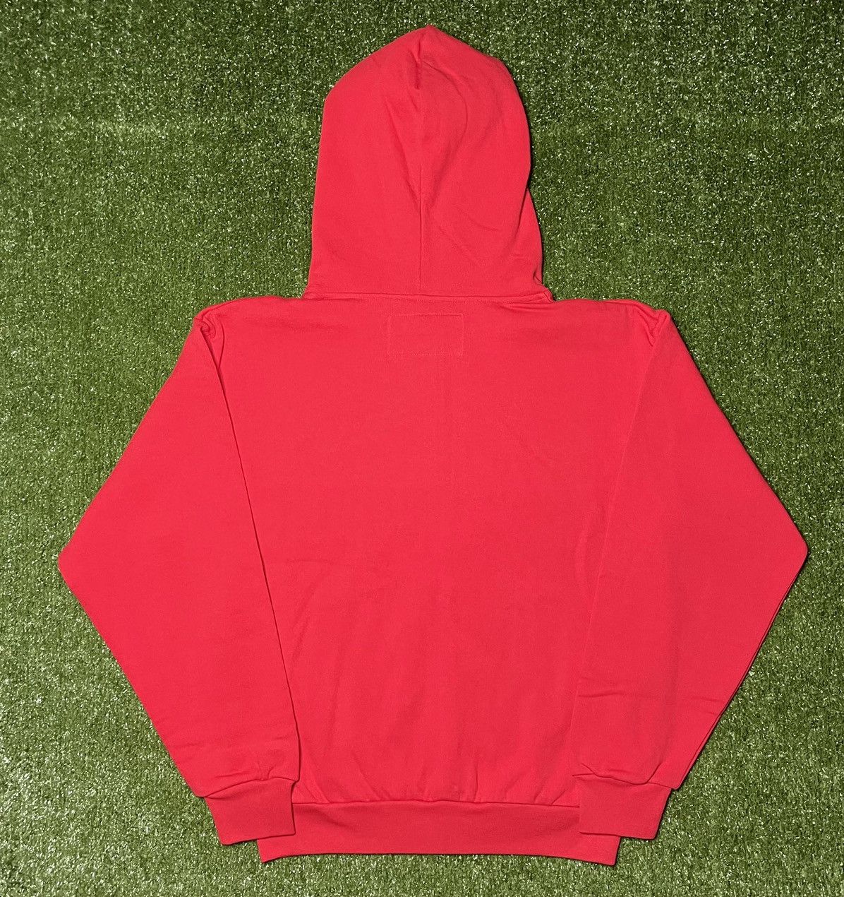 Sp5der Sp5der Worldwide Red OG Web Studded Zip Up Hoodie Size US M / EU 48-50 / 2 - 3 Thumbnail