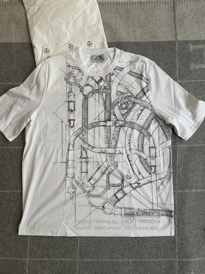 Hermes Hermes Men's Graffiti Size US M / EU 48-50 / 2 - 1 Thumbnail