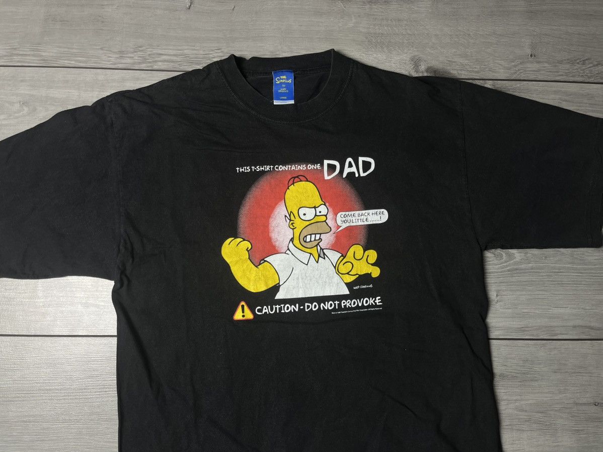 The Simpsons The simpsons Tshirt contains one dad 1998 size Large Size US L / EU 52-54 / 3 - 3 Thumbnail