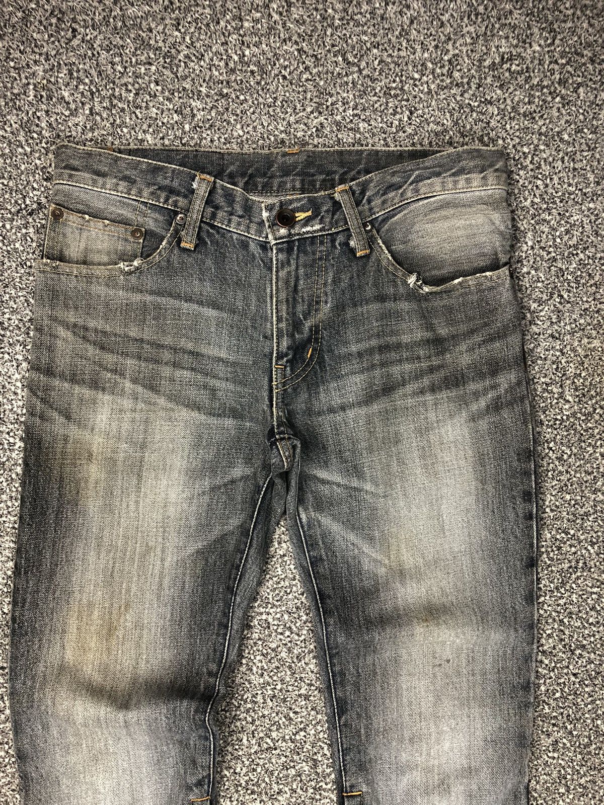 Hysteric Glamour Vintage Le Grande Bleu(L.G.B) Zipper Flare Jeans Size 32" / US 10 / IT 46 - 4 Thumbnail