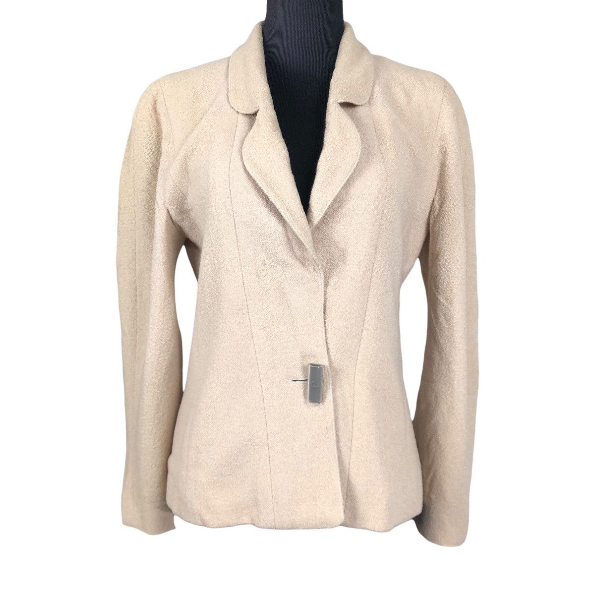 Chanel Vintage Chanel S/S1999 Single Breasted Laine Wool Coat Size S / US 4 / IT 40 - 2 Thumbnail