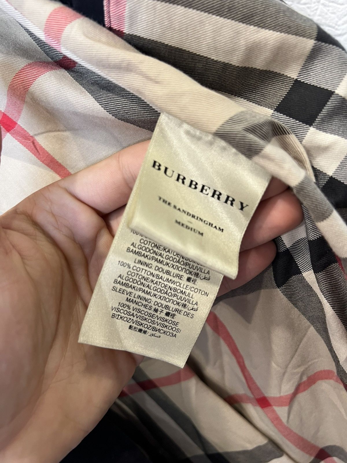 Burberry Burberry Trench Coat Blue Sandringham Mens Jacket Size US S / EU 44-46 / 1 - 6 Thumbnail