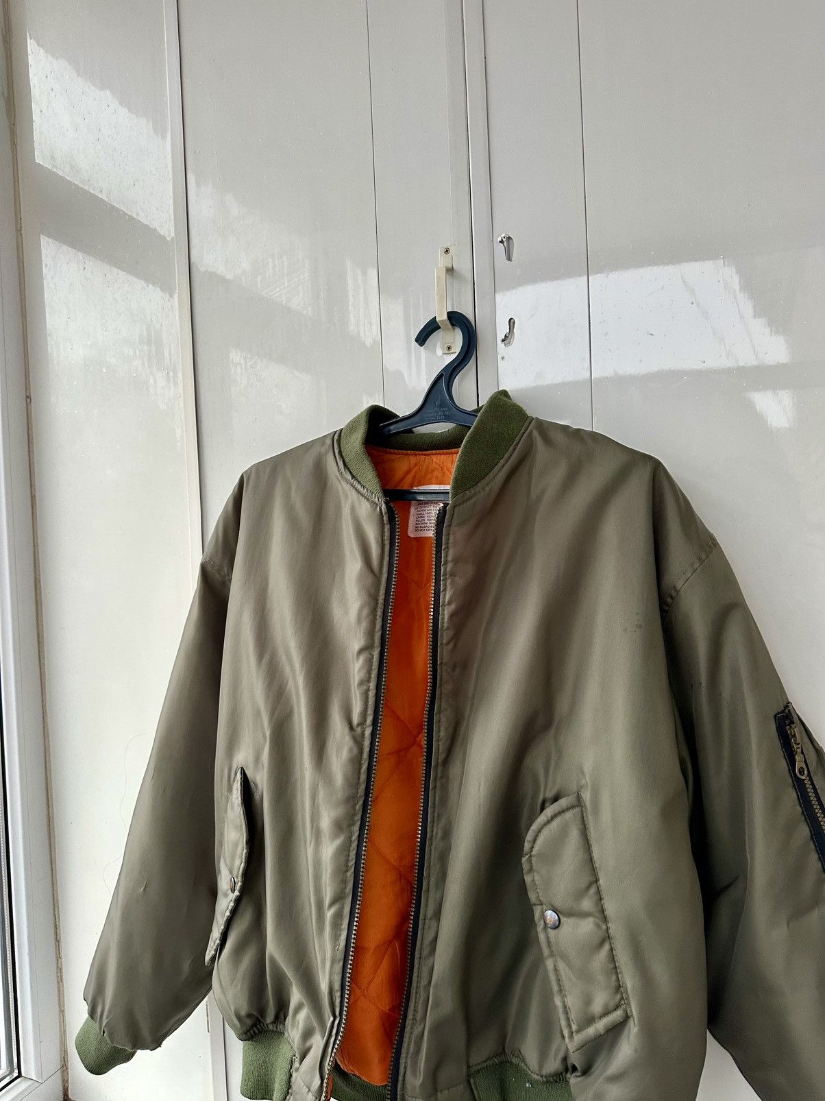 Other Vintage MA-1 Bomber Jacket Military Air Force Size US M / EU 48-50 / 2 - 10 Thumbnail